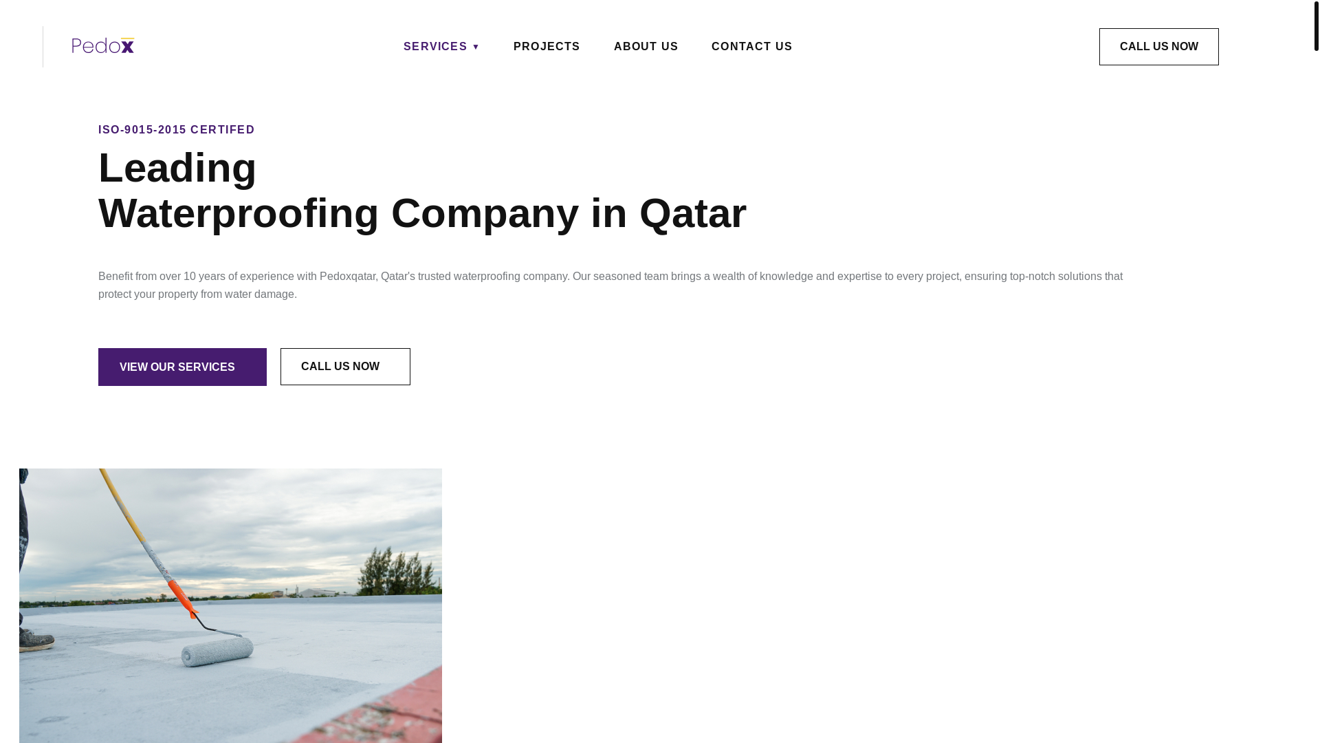 website screenshot of https://pedox-qatar.pages.dev/