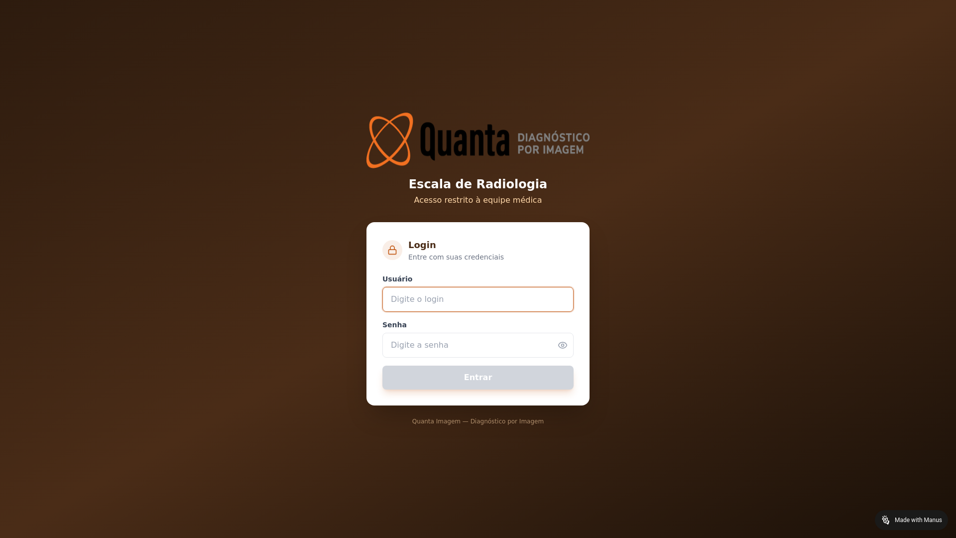 website screenshot of https://quantaimagem.com/