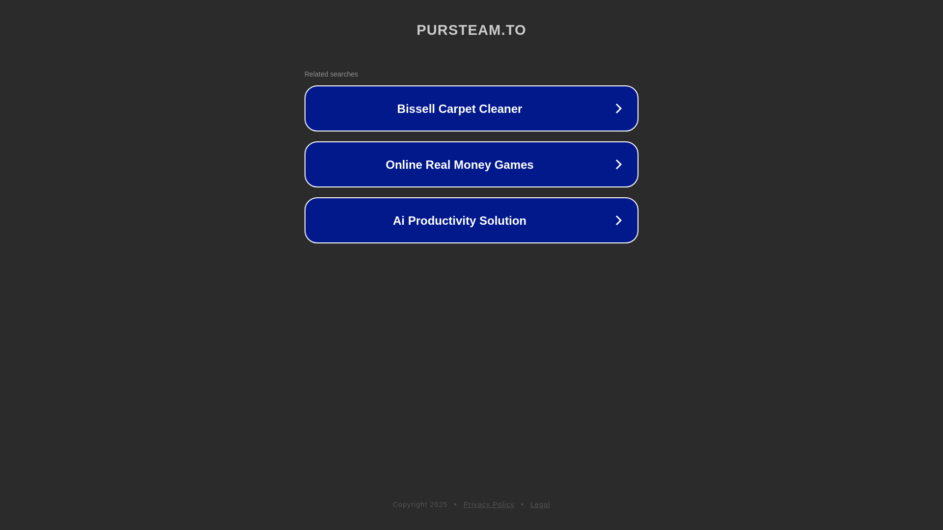 website screenshot of https://pursteam.to/