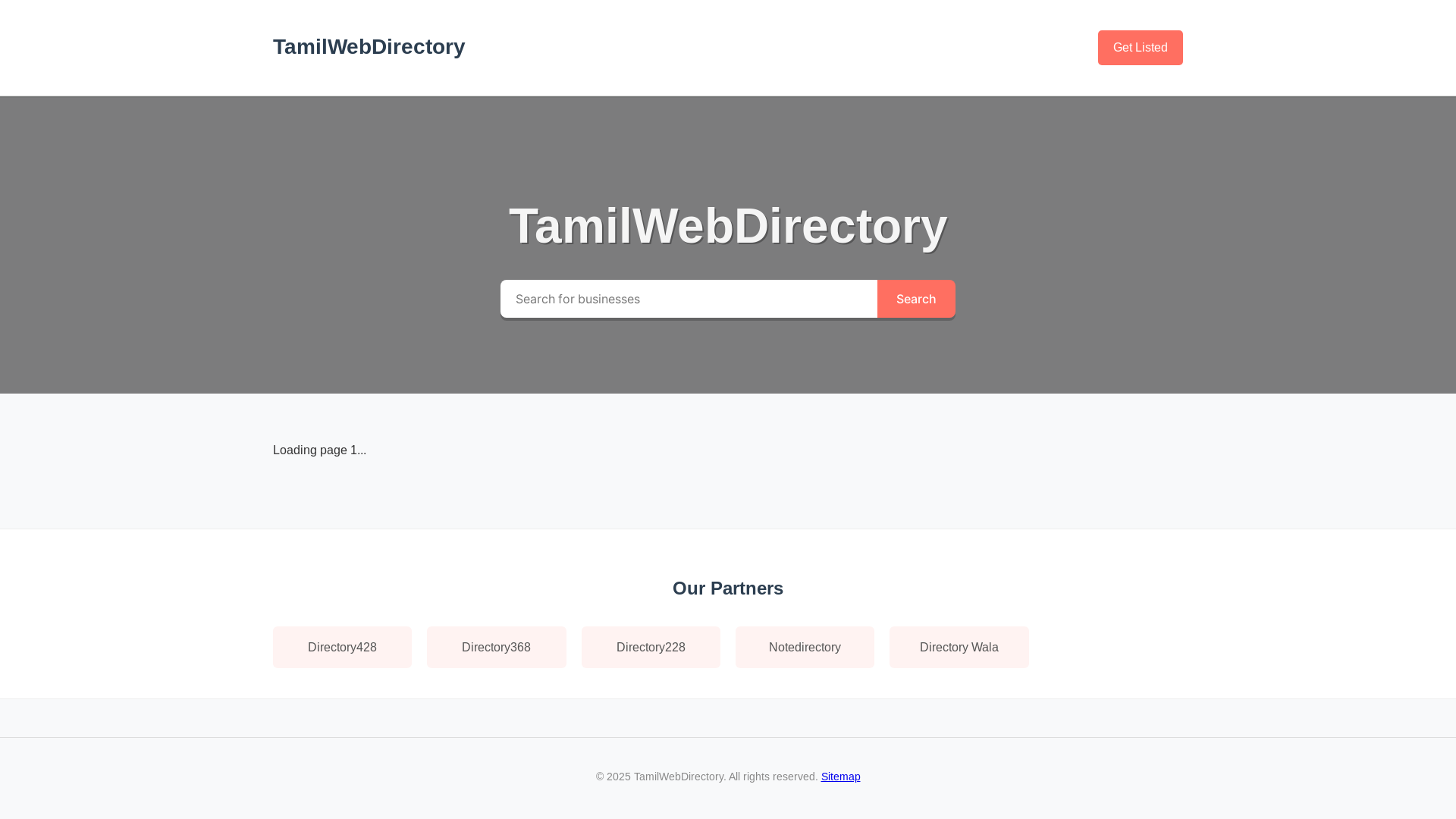 website screenshot of https://tamilwebdirectory-com.pages.dev/