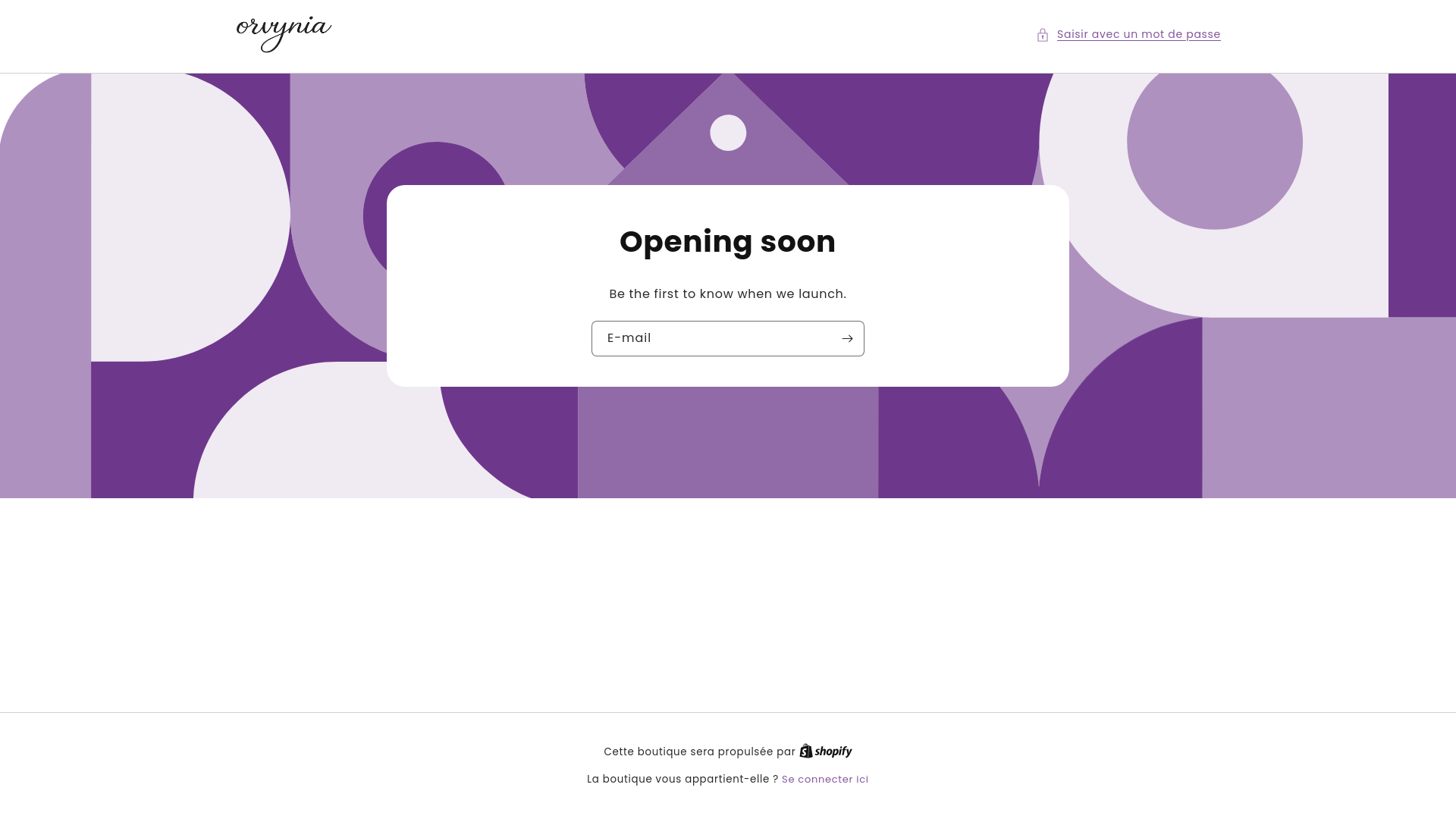 website screenshot of https://orvynia.com/