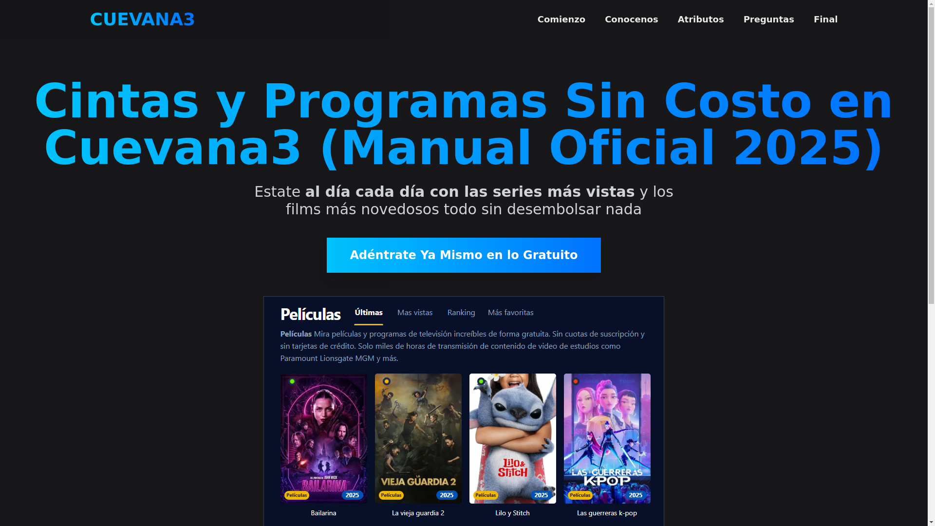website screenshot of https://cuevana3-570f-1jy.pages.dev/