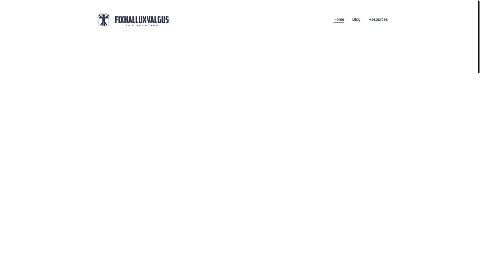 website screenshot of https://halluxvalgus.online/