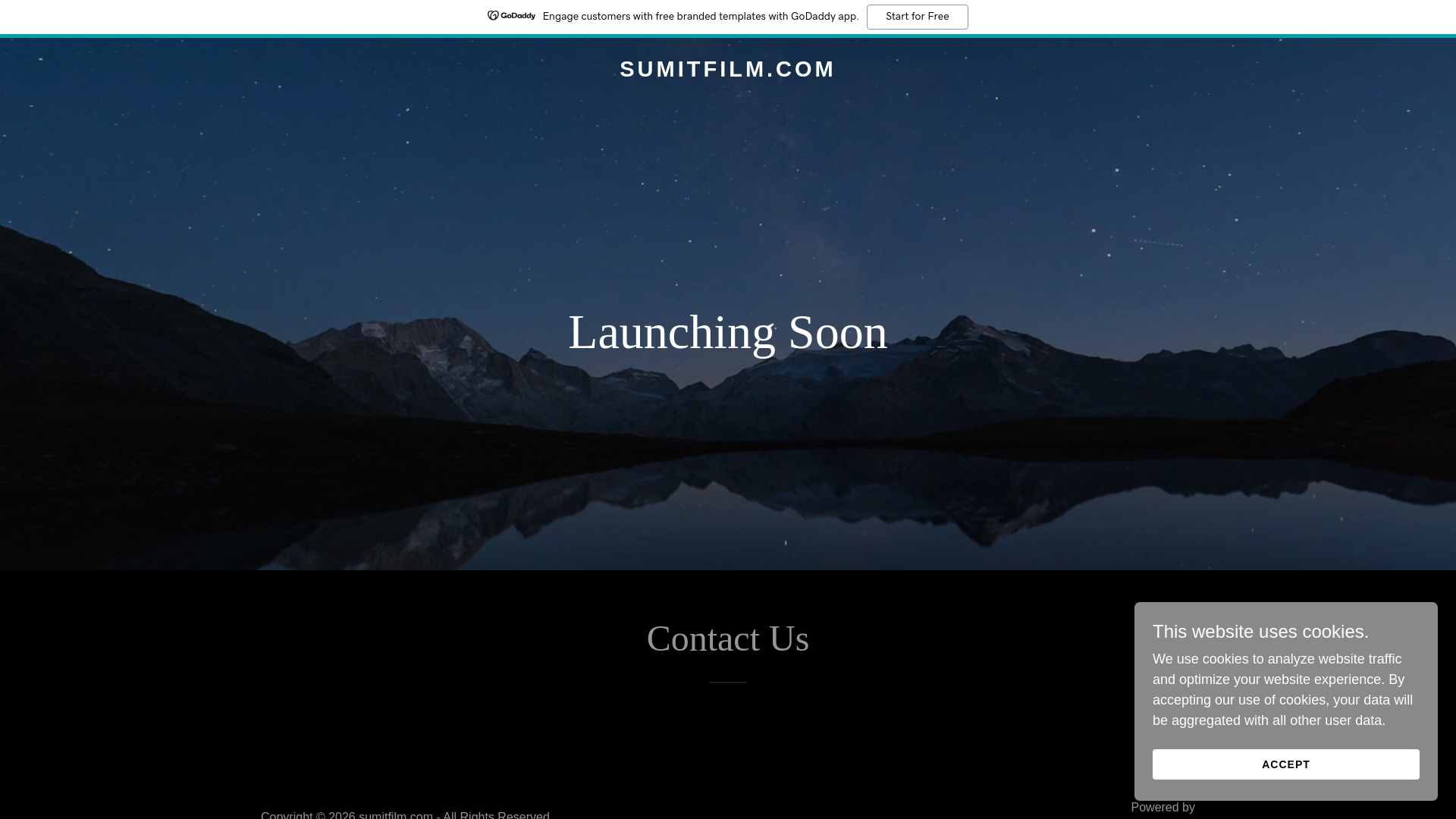 website screenshot of https://sumitfilm.com/
