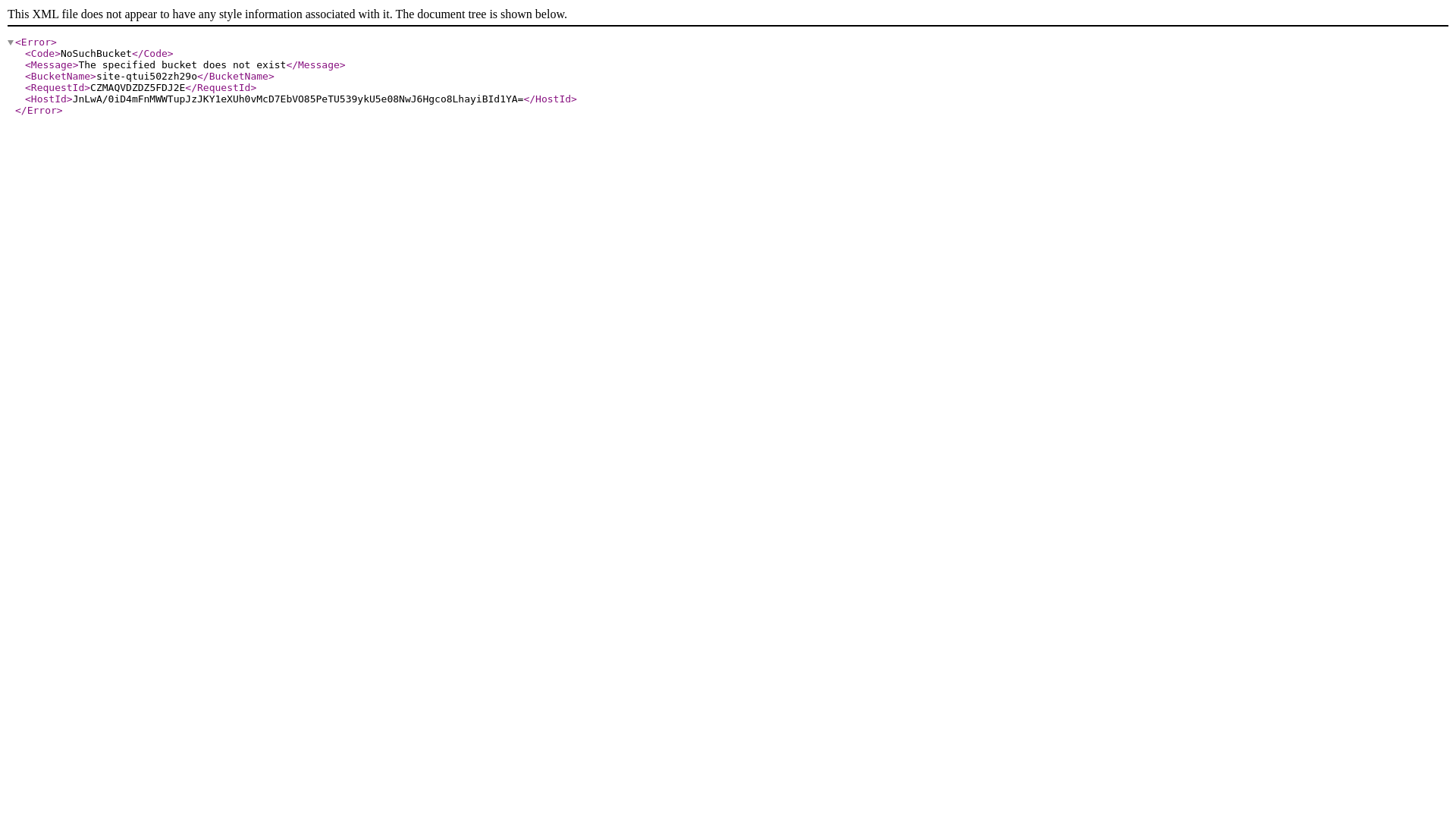 website screenshot of https://site-qtui502zh29o.s3.us-east-1.amazonaws.com