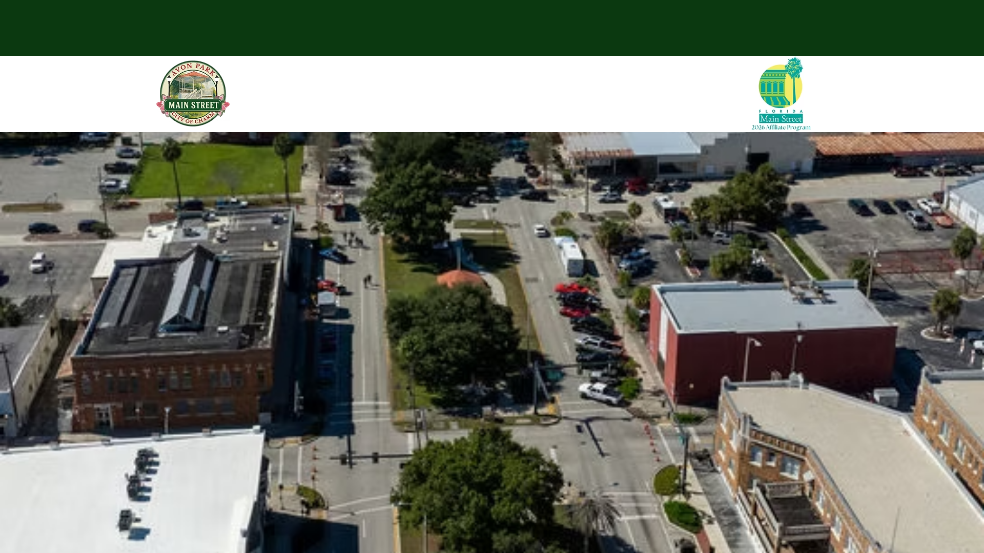 website screenshot of https://avonparkmainstreet.info/