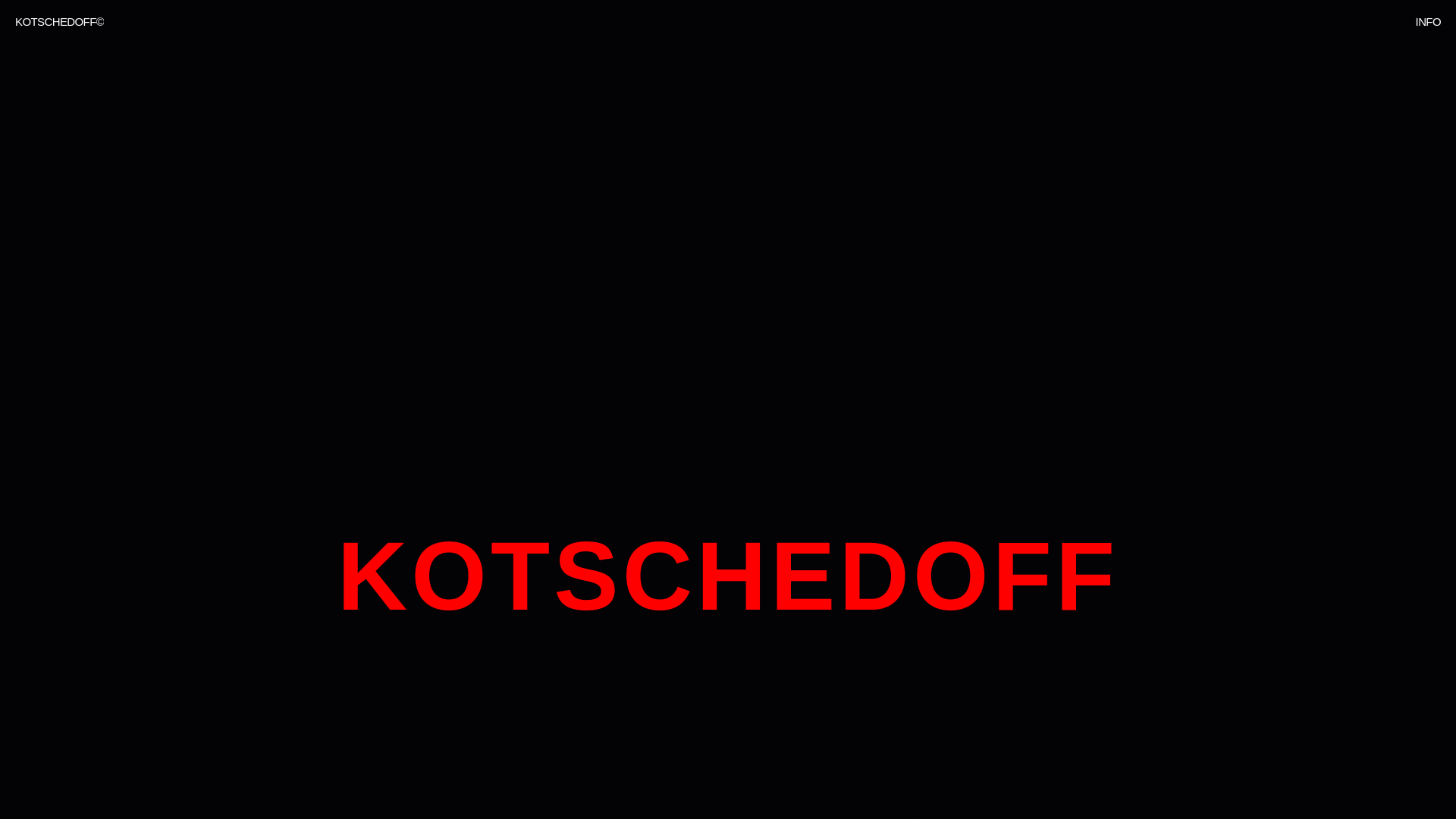 website screenshot of https://bartekkotschedoff.com/