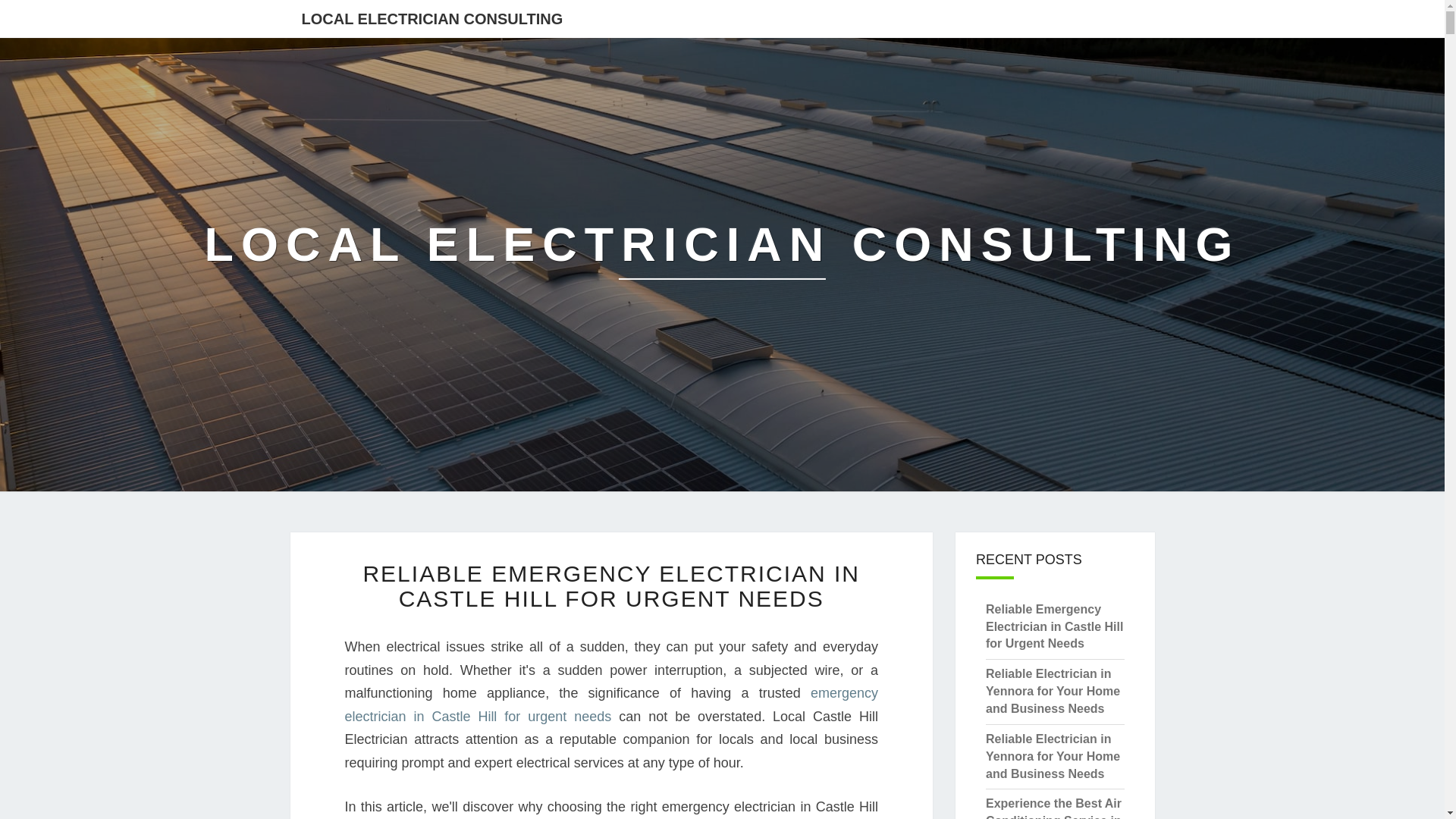 website screenshot of https://localelectricianconsulting.pages.dev/