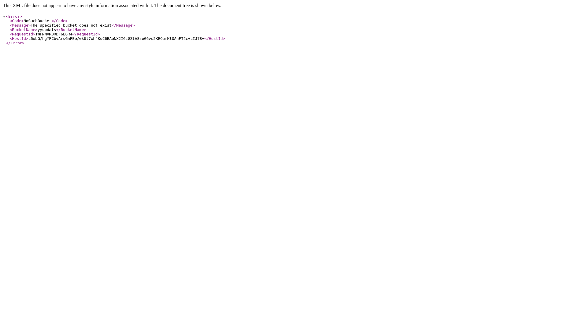 website screenshot of https://yyupdats.s3.ap-southeast-1.amazonaws.com