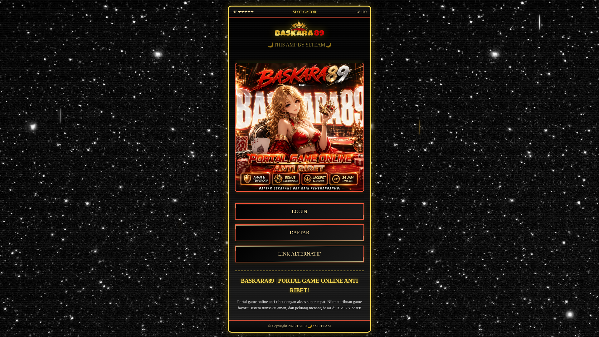 website screenshot of https://baskarawithdog.pages.dev/