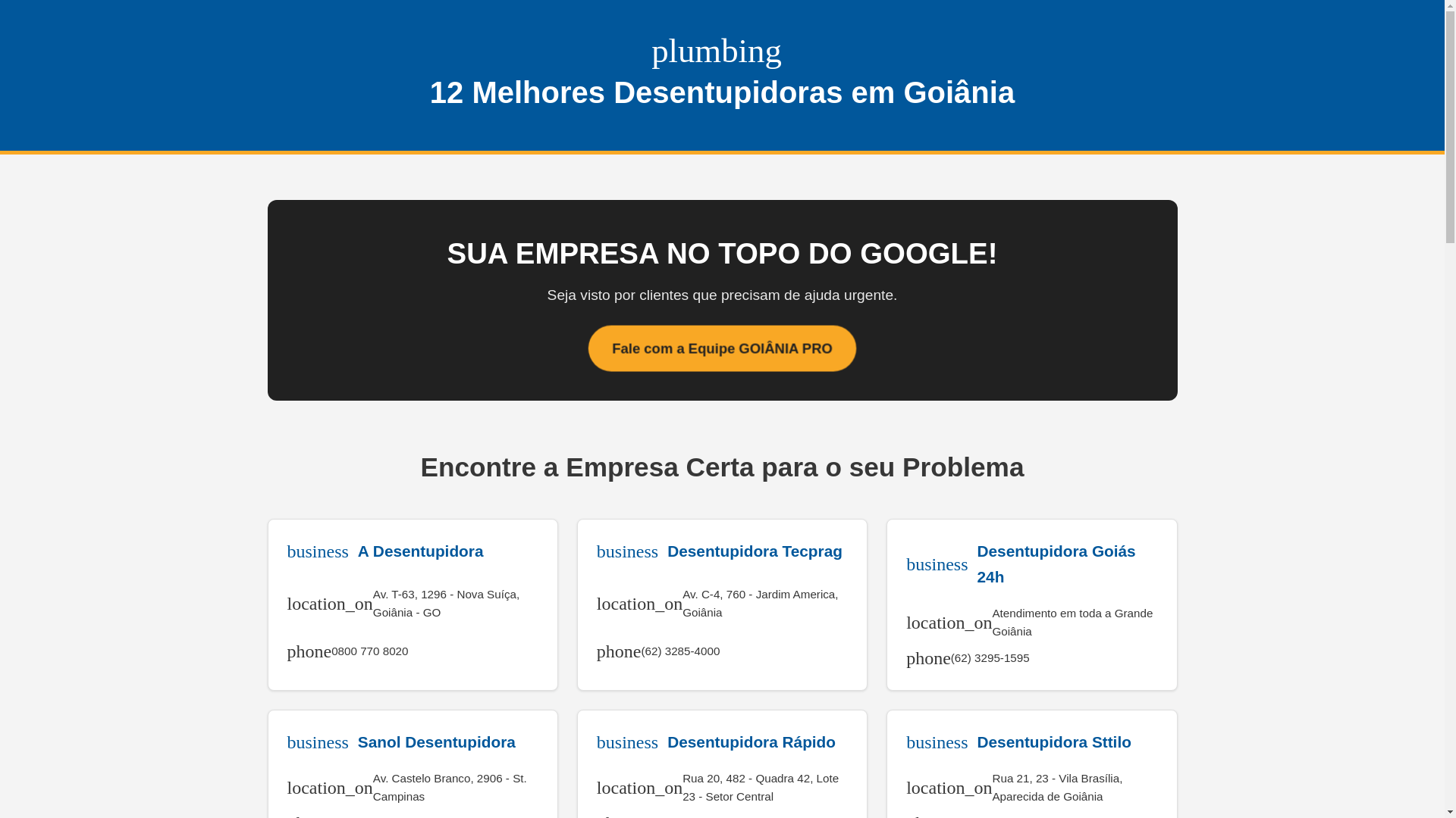 website screenshot of https://desentupidora-em-goiania.pages.dev/