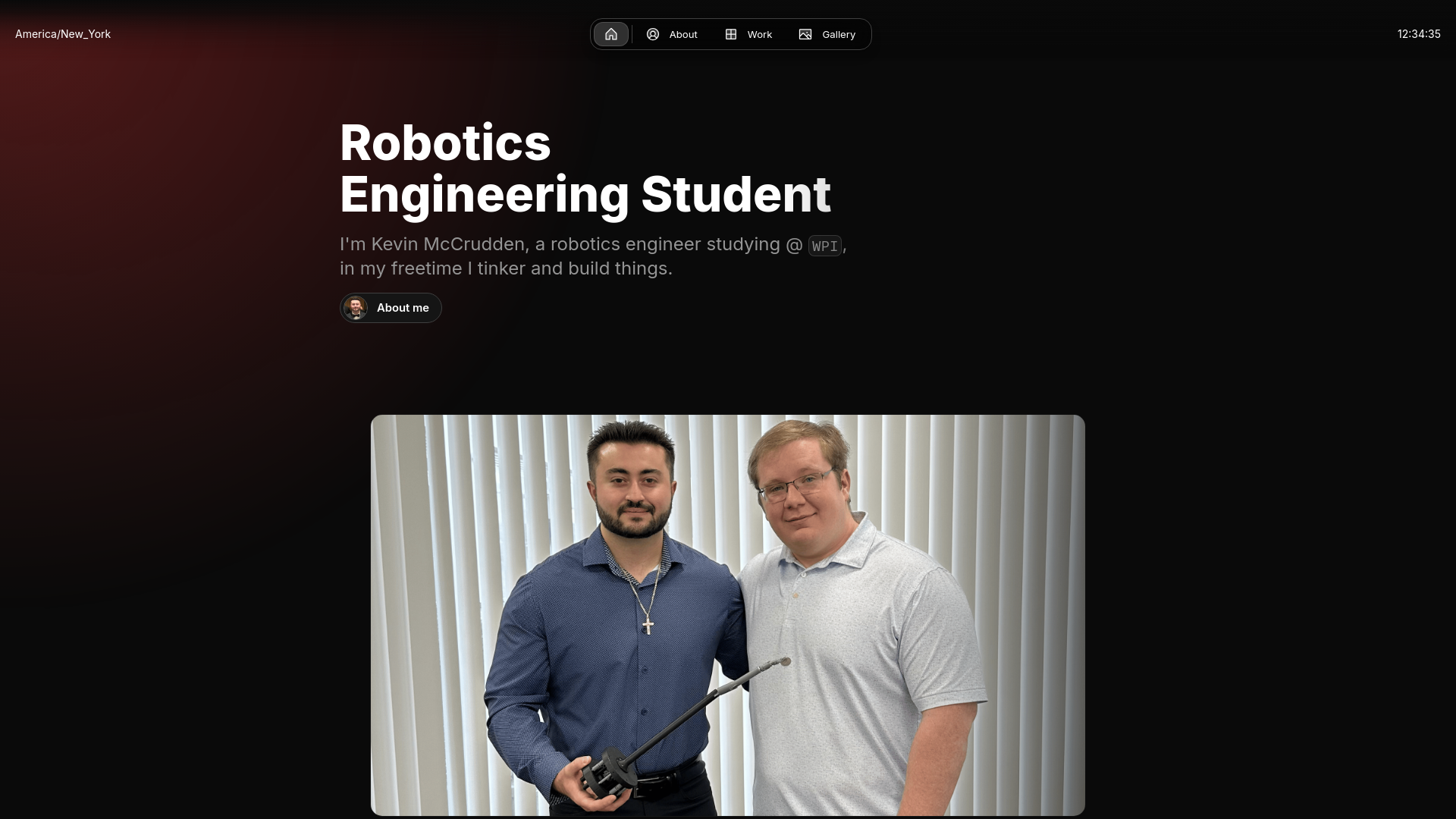website screenshot of https://personal-website-3ru.pages.dev/