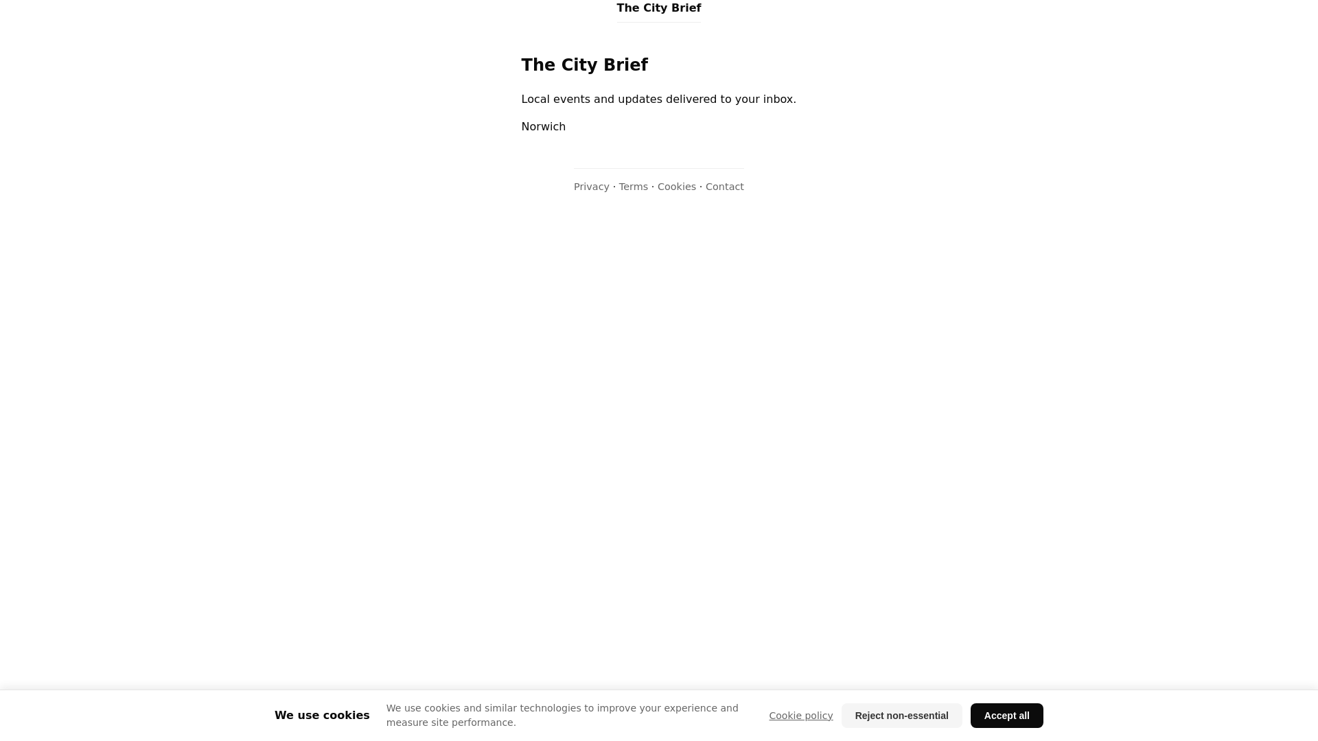 website screenshot of https://thecitybrief-city.pages.dev/