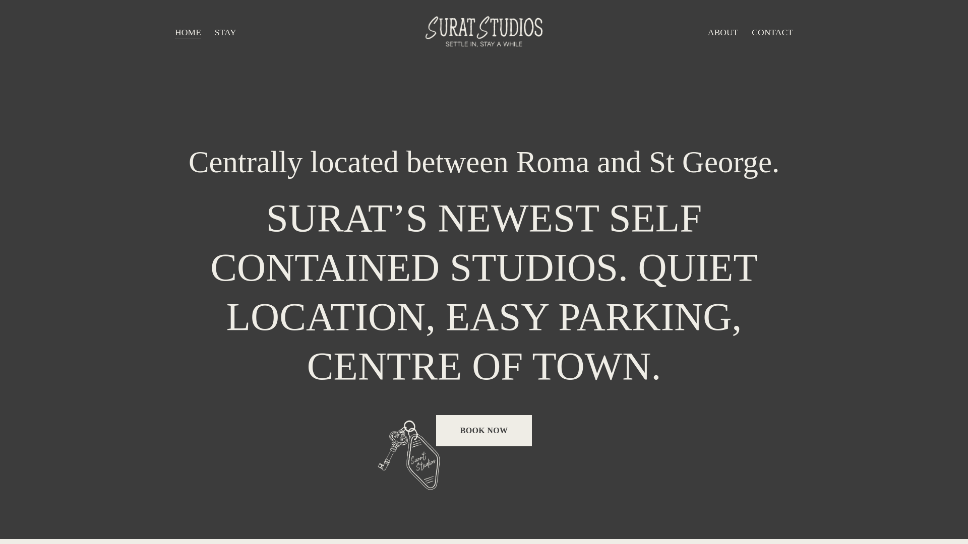 website screenshot of https://suratstudios.com/