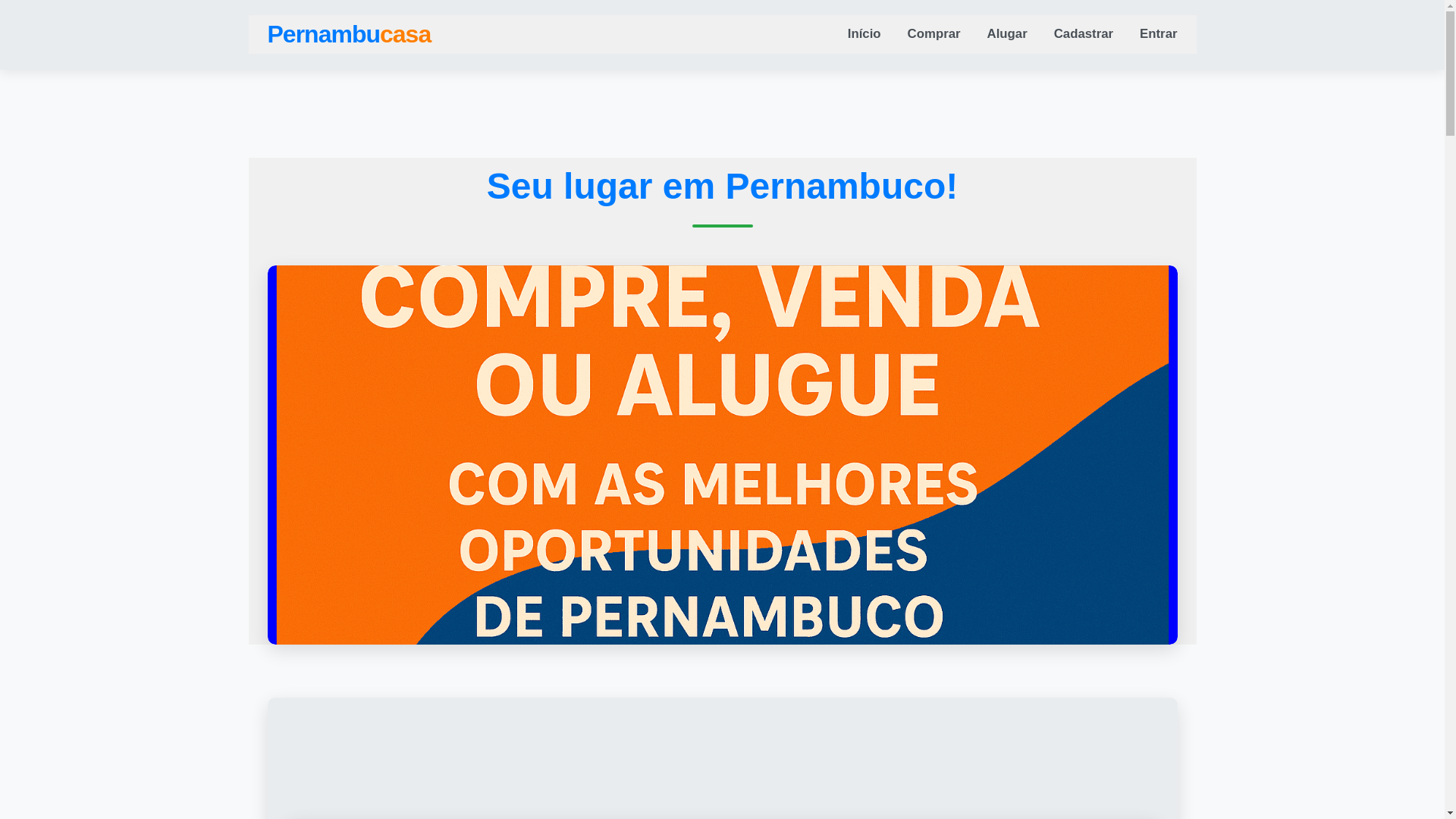 website screenshot of https://pernambucasa.com.br/