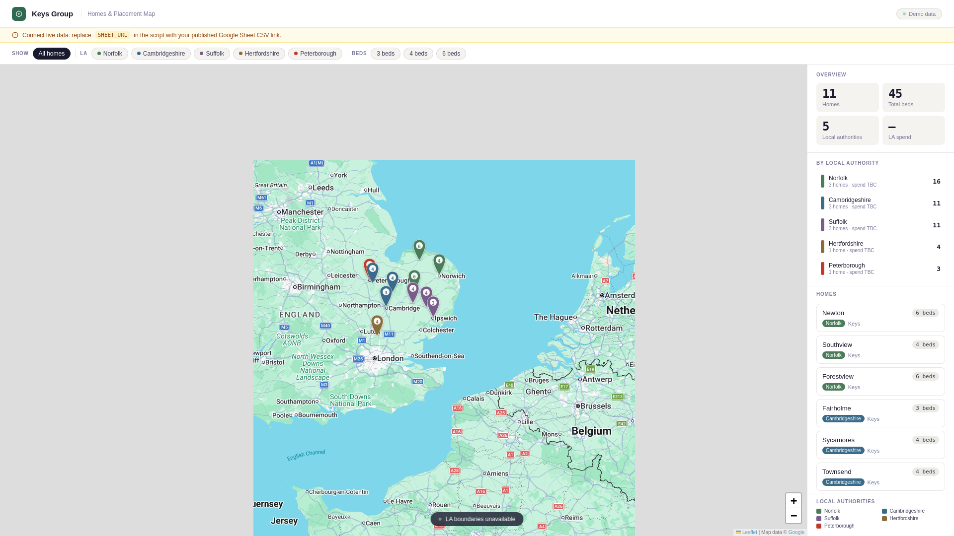 website screenshot of https://localauthorityhomes.pages.dev/