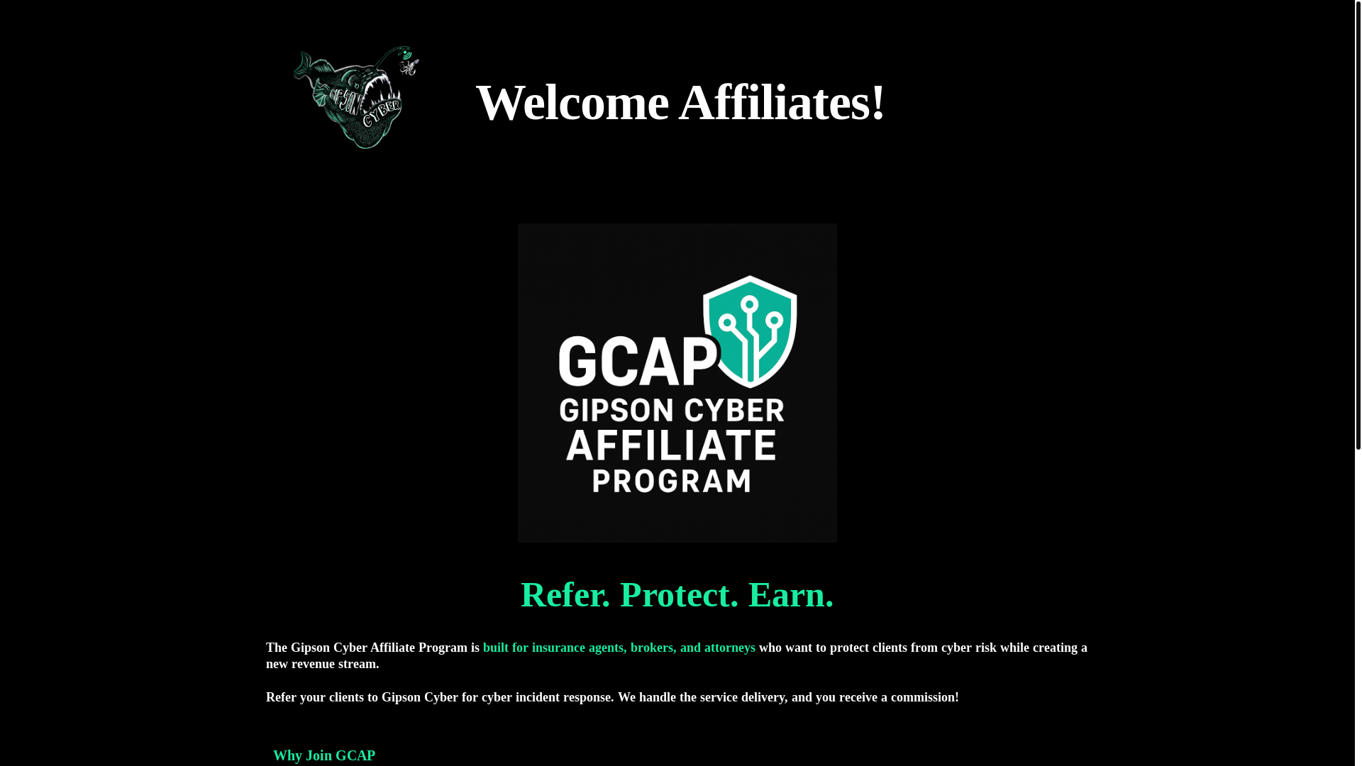 website screenshot of https://gcreferral.com/