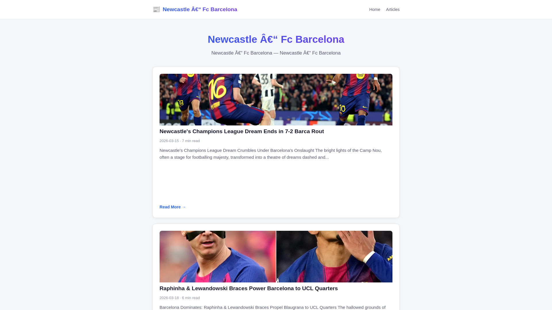 website screenshot of https://newcastle-aeur-fc-barcelona.pages.dev/