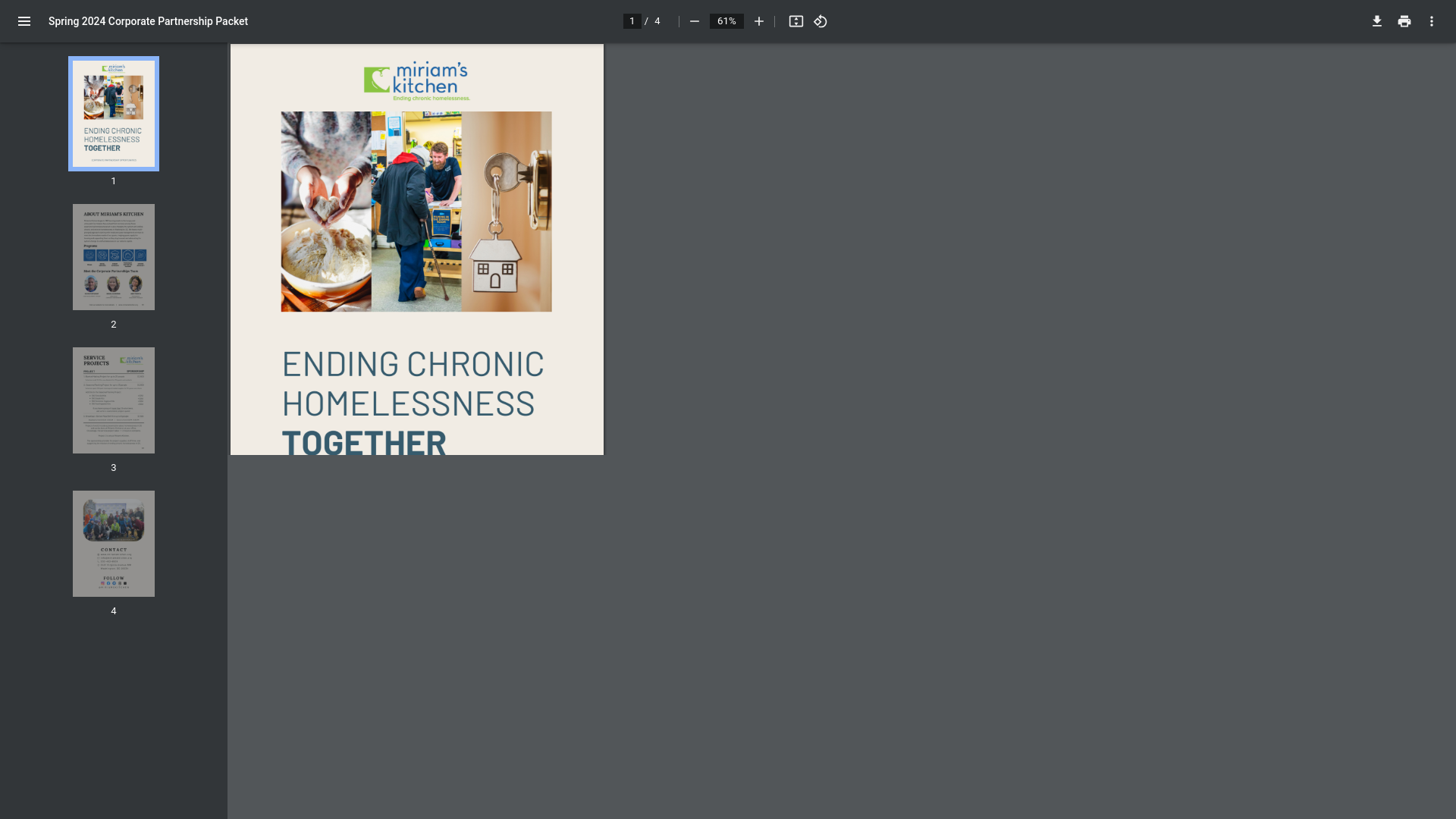 website screenshot of https://www.miriamskitchen.org/wp-content/uploads/2024/08/2024-Corporate-Partnership-Packet.pdf