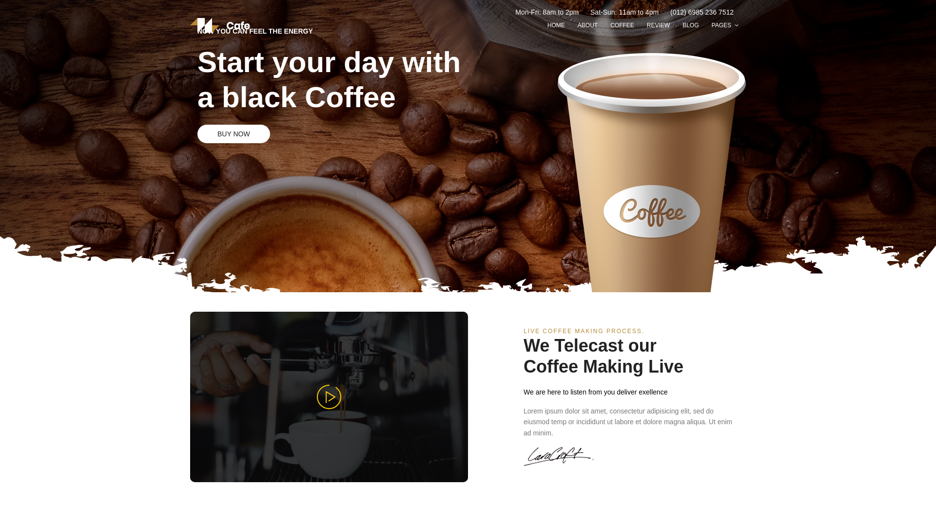 website screenshot of https://coffee-master.pages.dev/