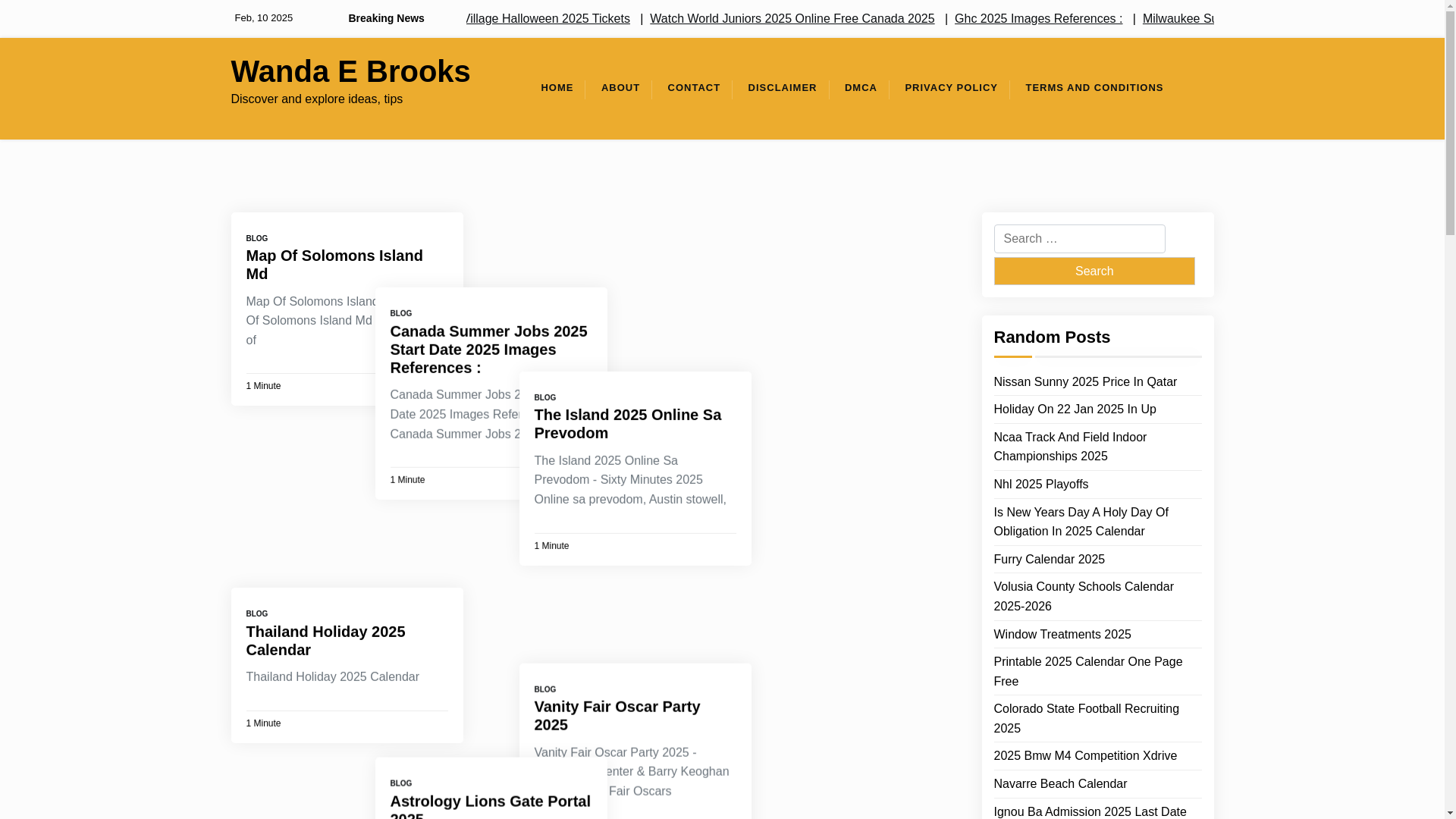 website screenshot of https://wandaebrookss.pages.dev/