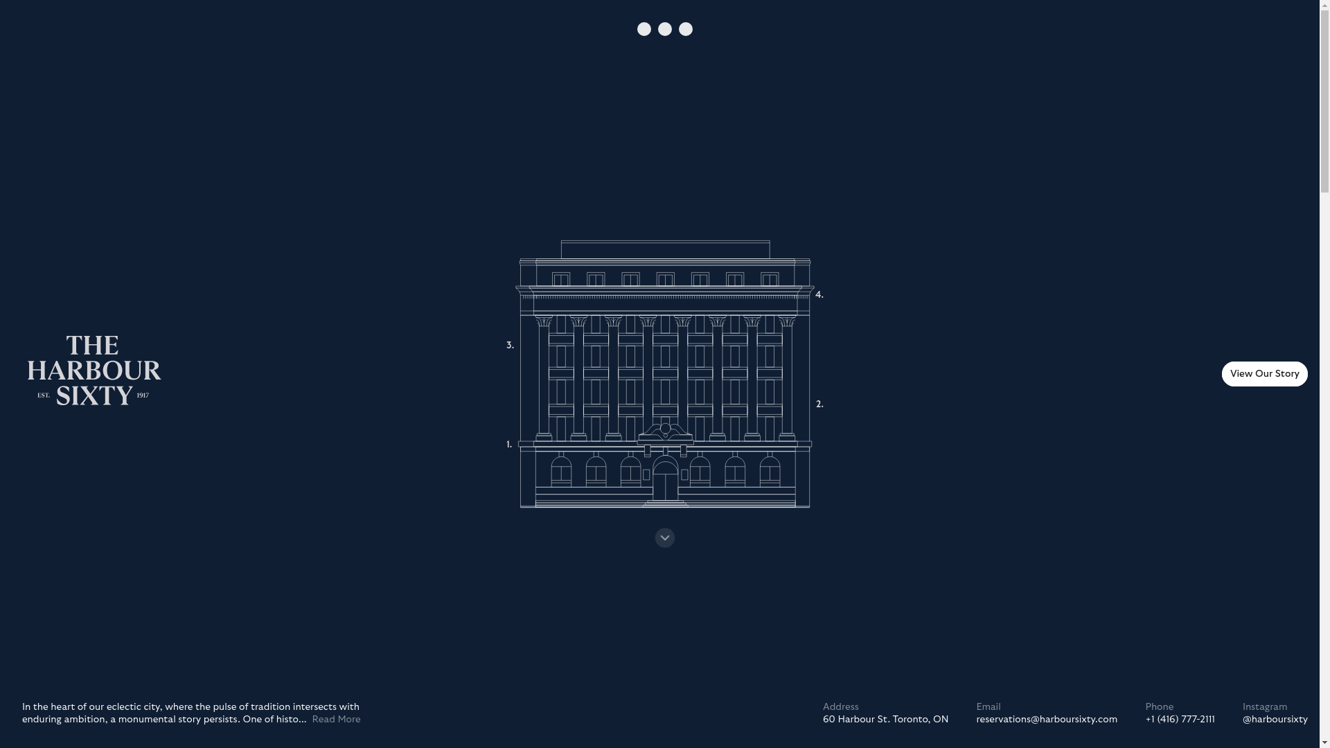 website screenshot of https://harboursixty.pages.dev/