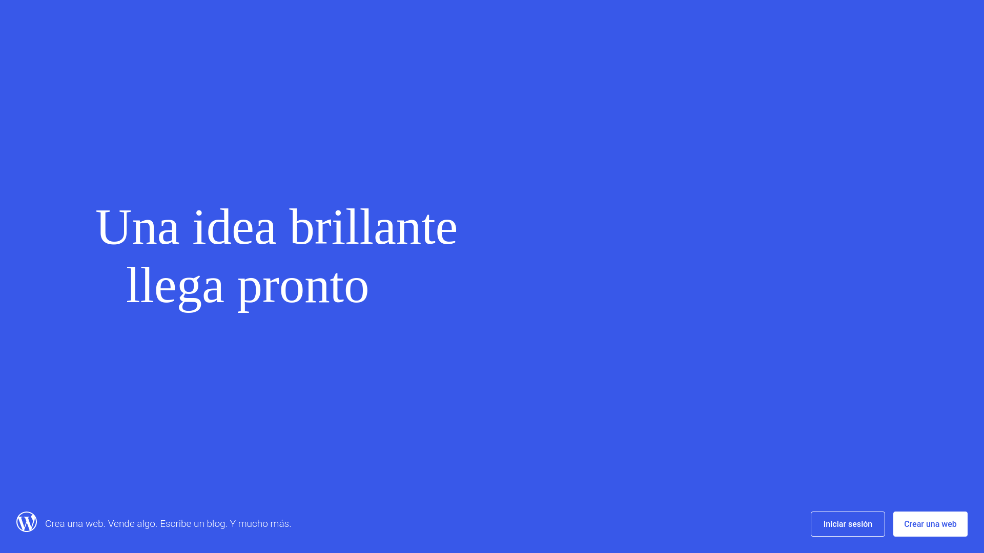 website screenshot of https://lasrecomendacionesdelchef.blog/
