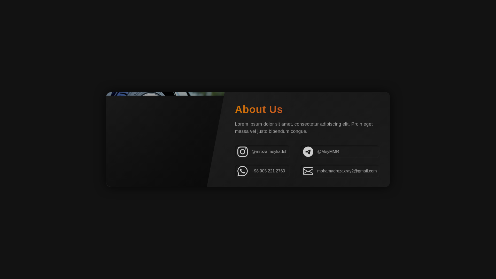 website screenshot of https://mrezameykadeh.ir/