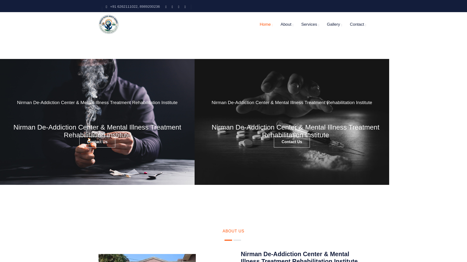 website screenshot of https://nashamuktikendracg.com/