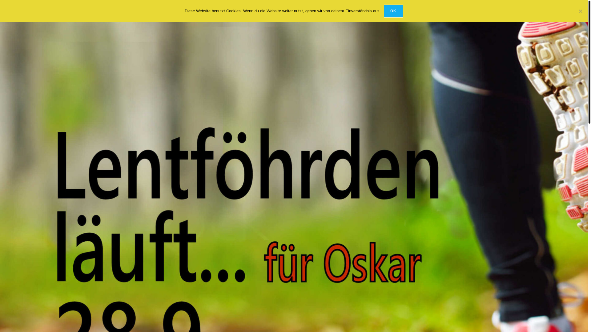 website screenshot of https://lentfoehrden-laeuft.de/