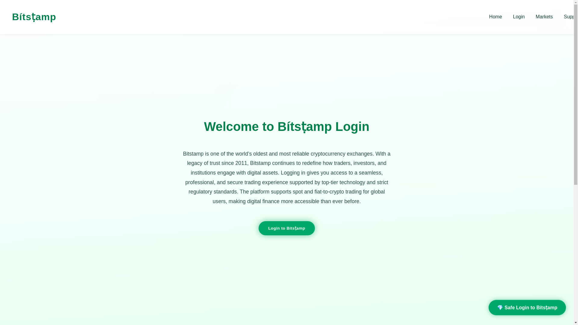 website screenshot of https://bitstampp.pages.dev/