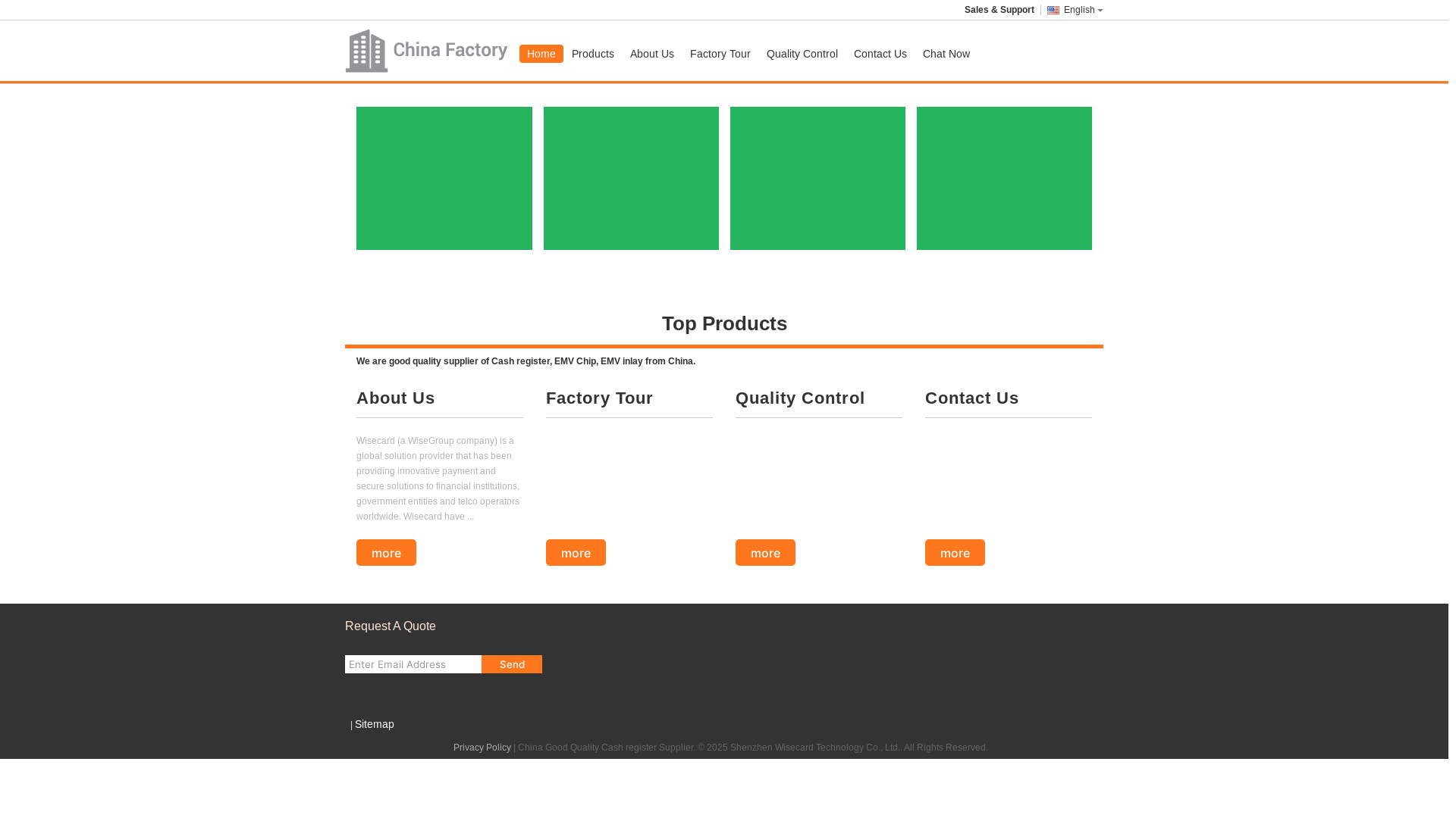 website screenshot of https://emvinlay.com/