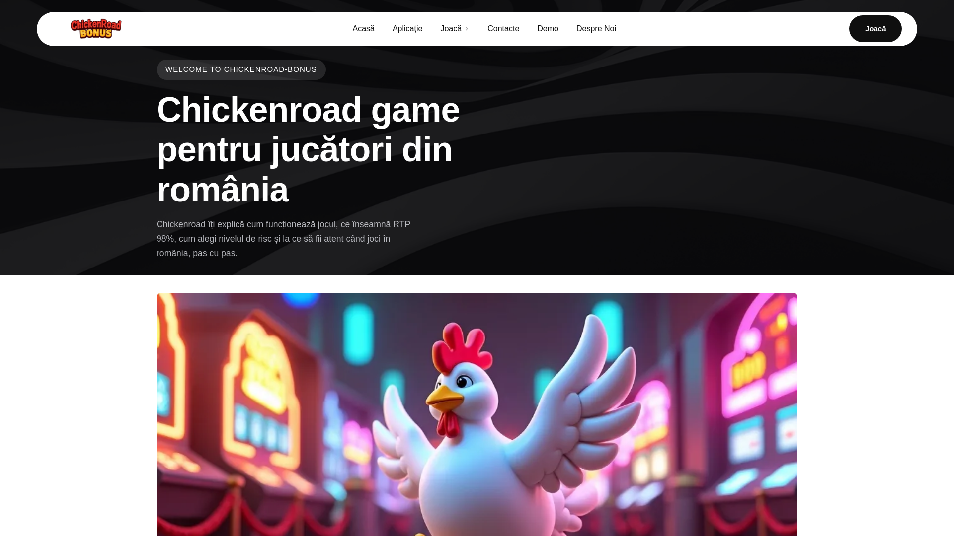 website screenshot of https://chickenroad-bonus-ro.pages.dev/