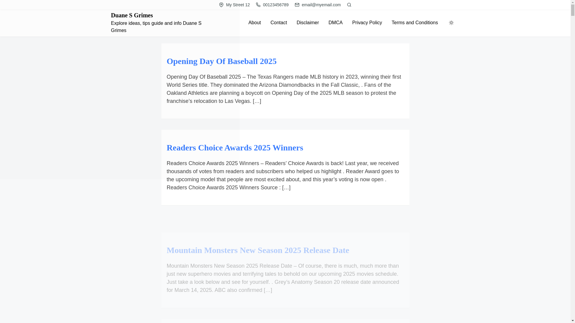 website screenshot of https://duanesgrimesj.pages.dev/