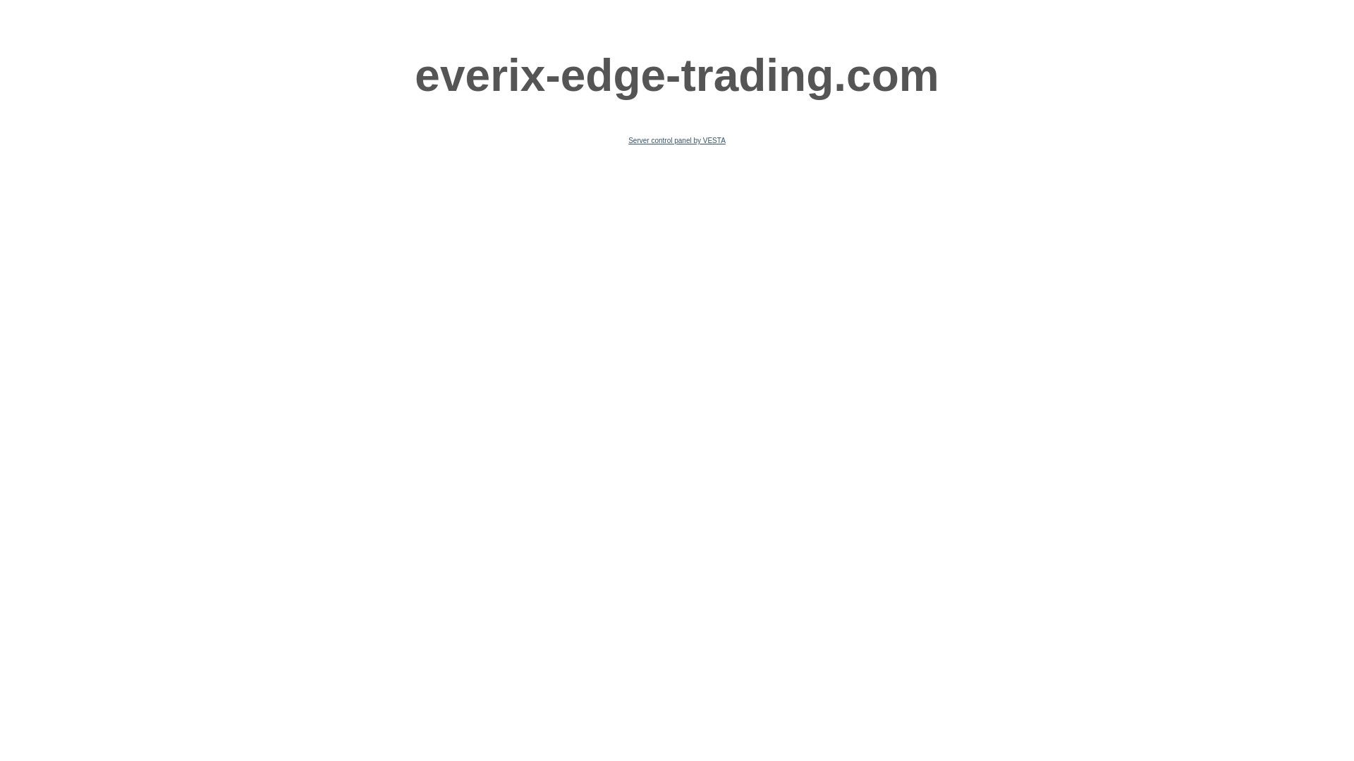 website screenshot of https://everix-edge-trading.com/