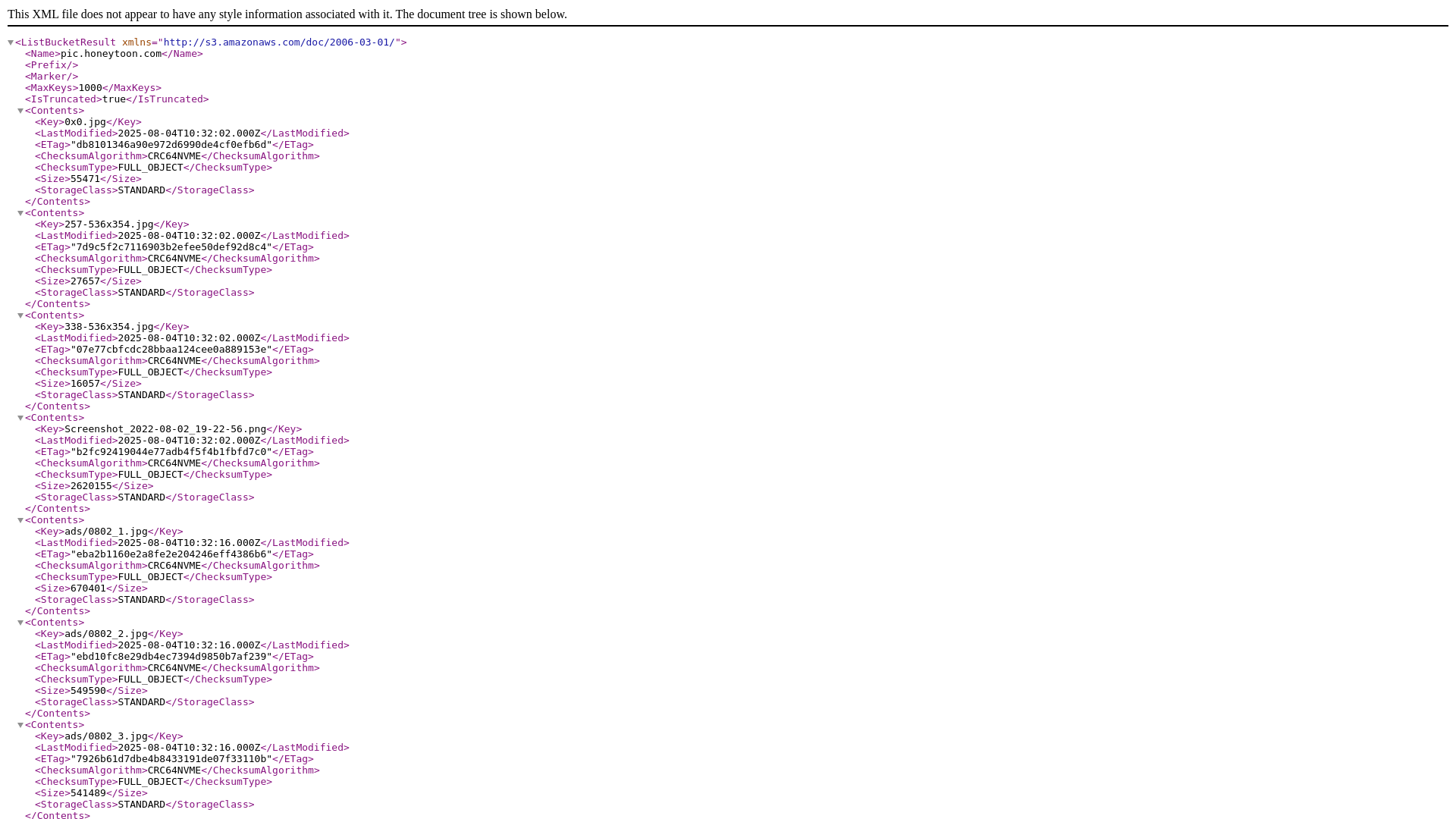 website screenshot of https://pic.honeytoon.com/