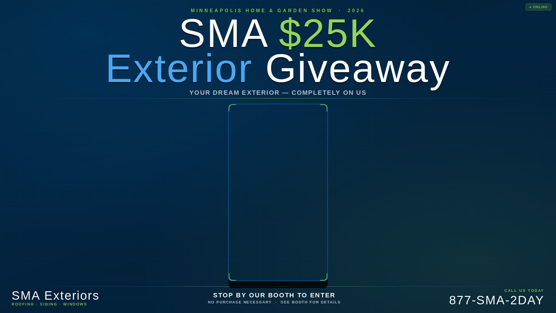 website screenshot of https://sma-giveaway-display.pages.dev/