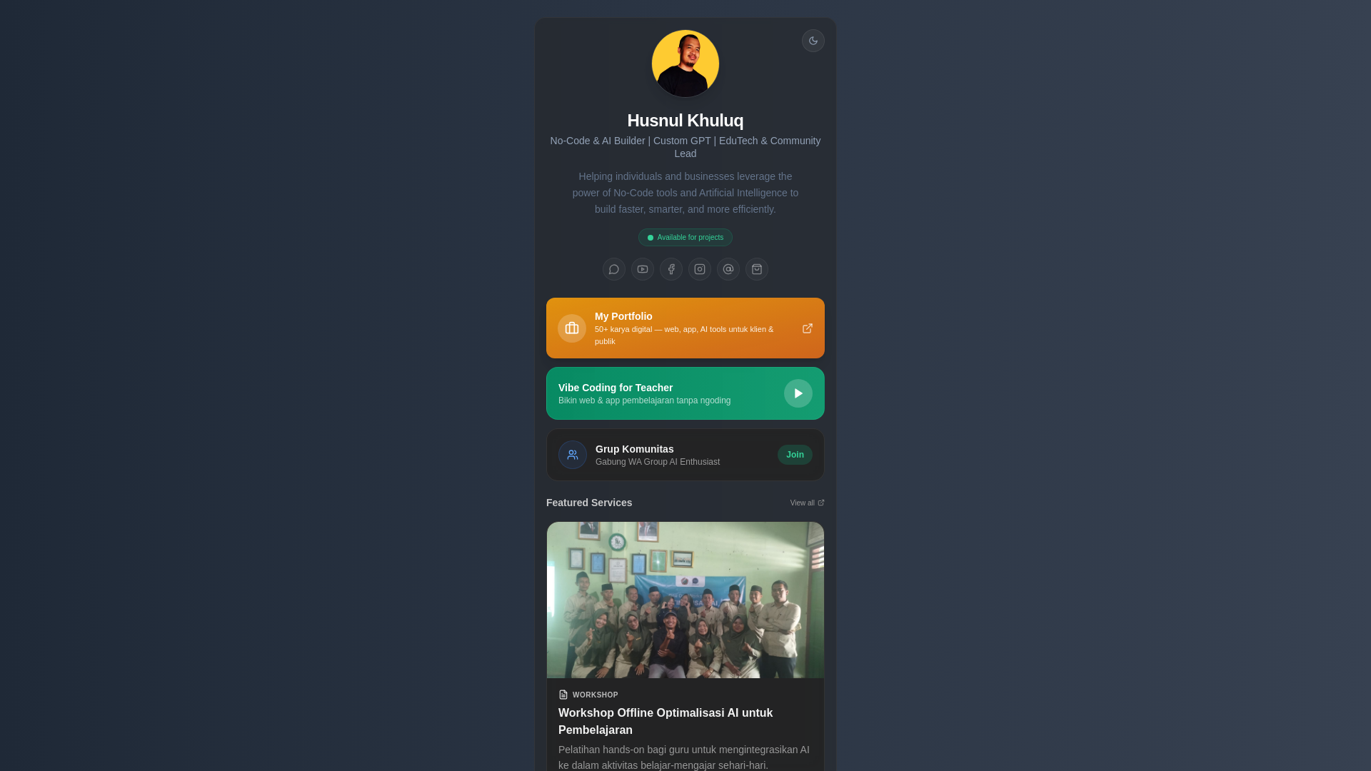 website screenshot of https://mung-profile-craft-38.pages.dev/