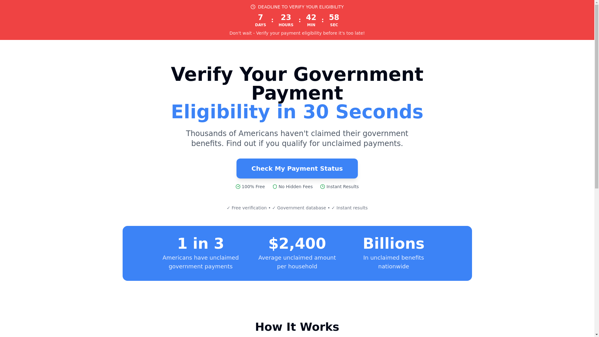 website screenshot of https://mystimcheck.com/