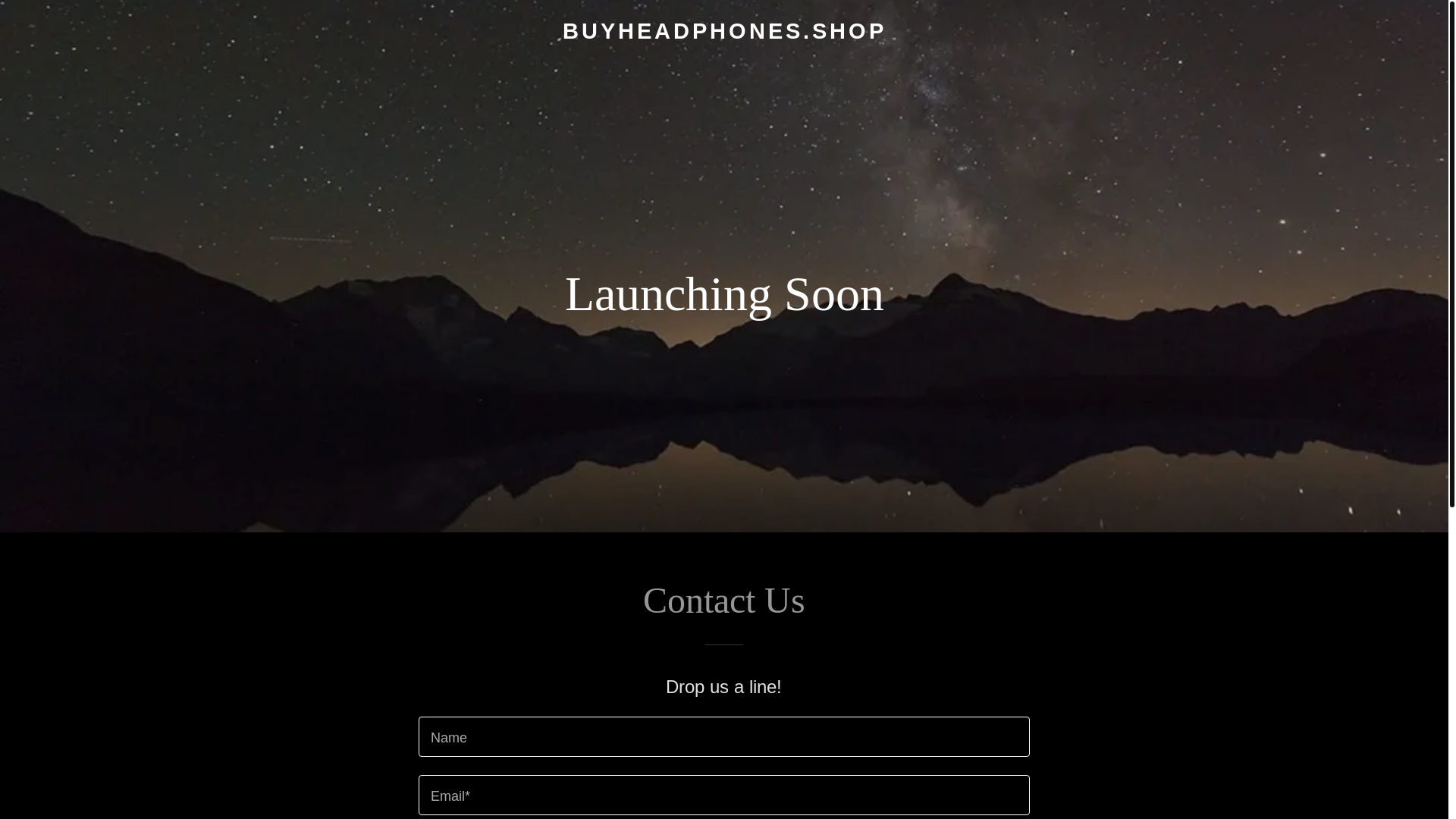 website screenshot of https://buyheadphones.shop/