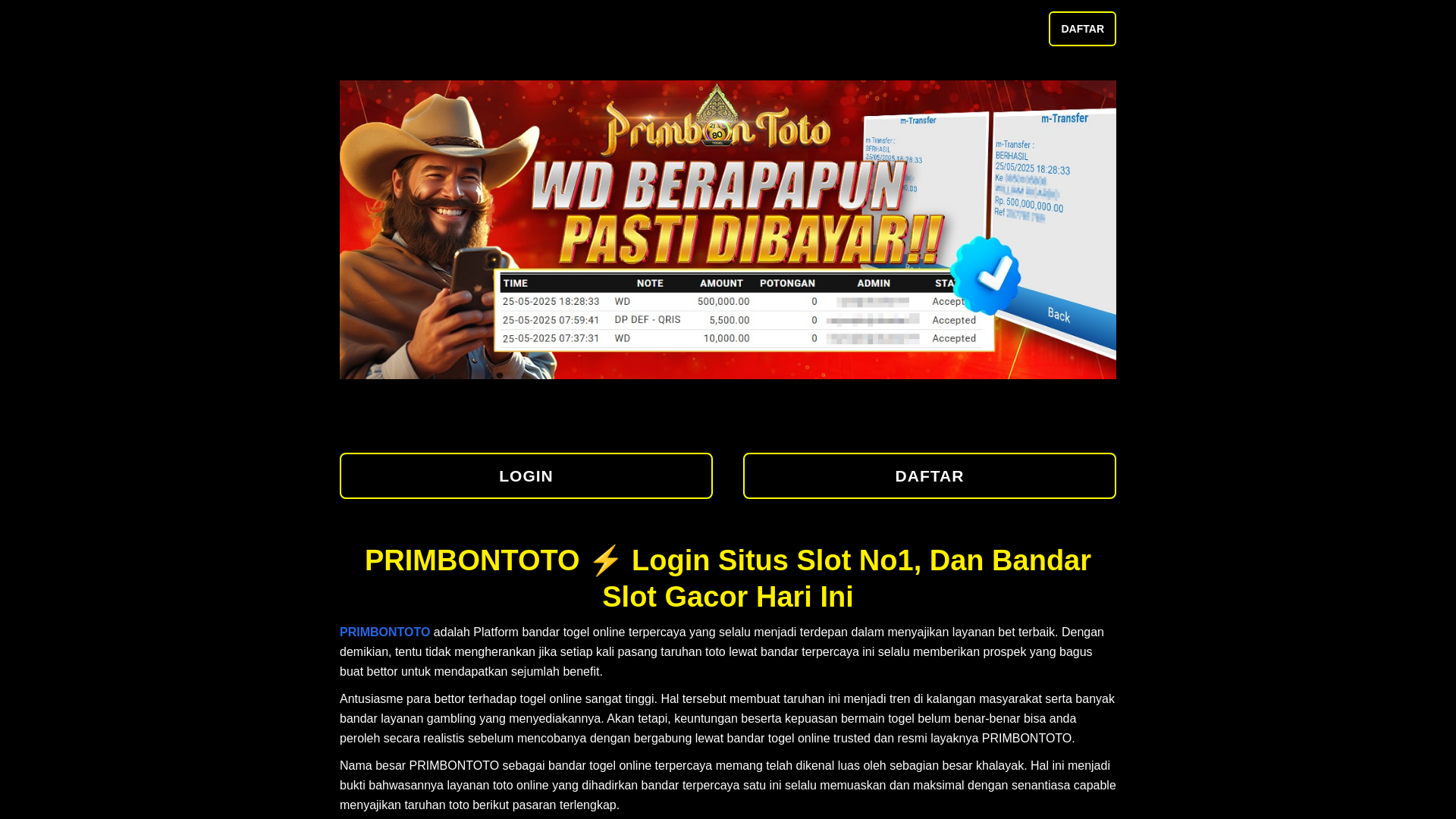 website screenshot of https://ampisparta.pages.dev/