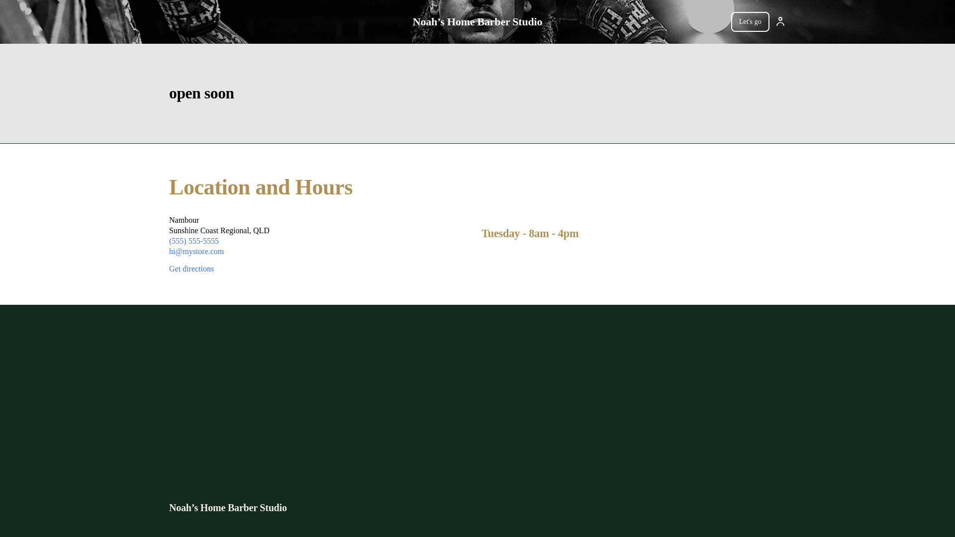 website screenshot of https://noahsbarberstudio.com/