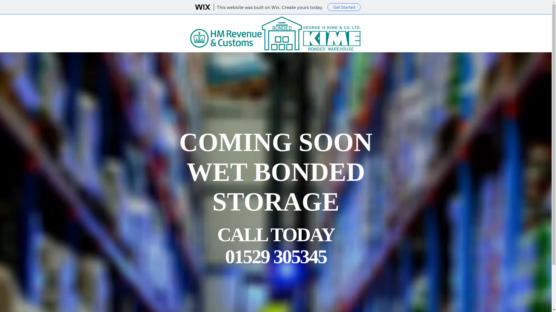website screenshot of https://excisewarehouse.co.uk/