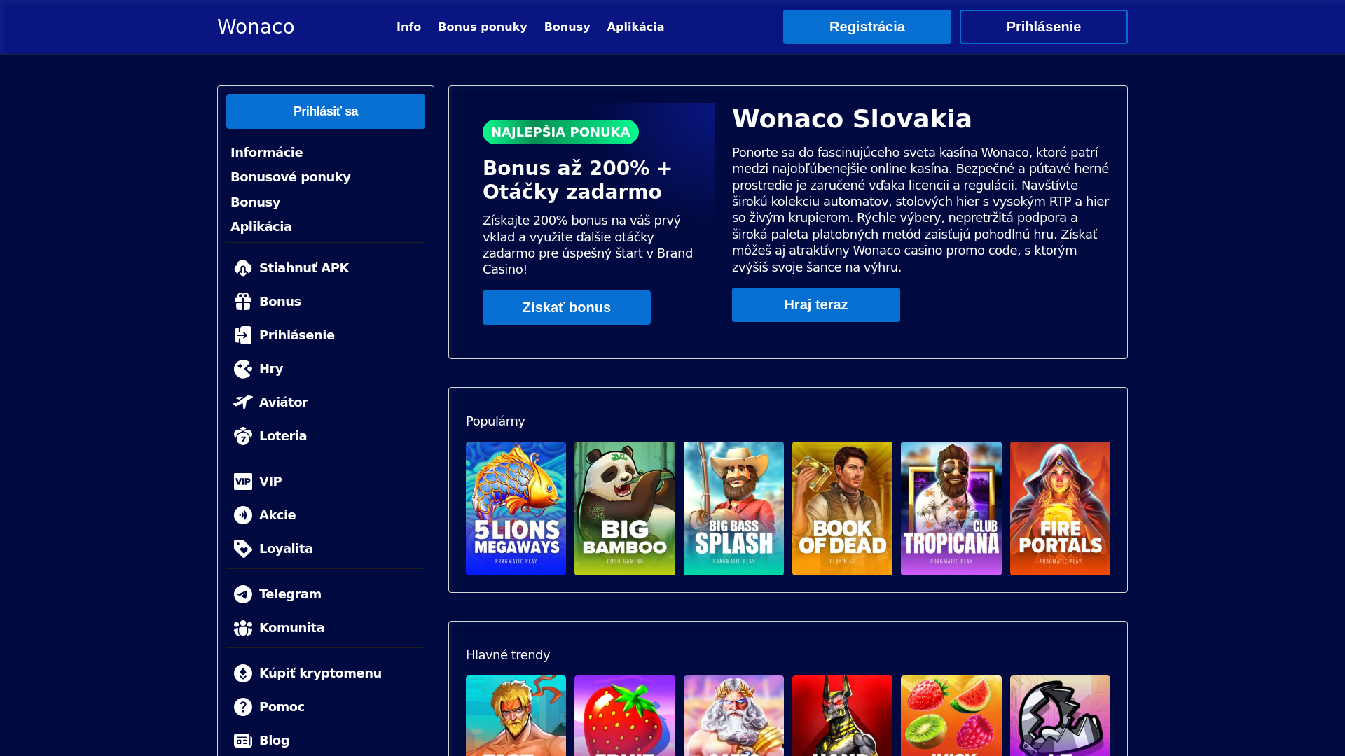 website screenshot of https://wonacoslovakia-com.pages.dev/
