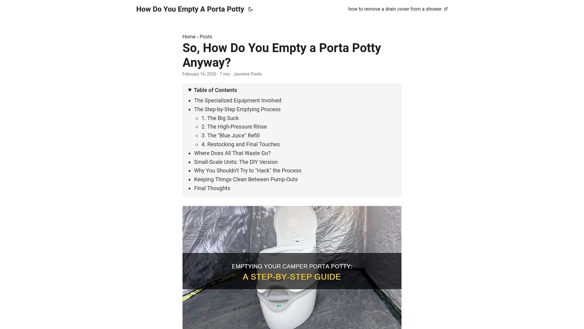 website screenshot of https://how-do-you-empty-a-porta-potty.pages.dev/