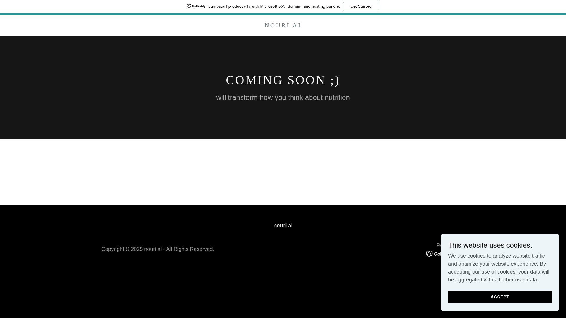 website screenshot of https://nouri-ai.com/