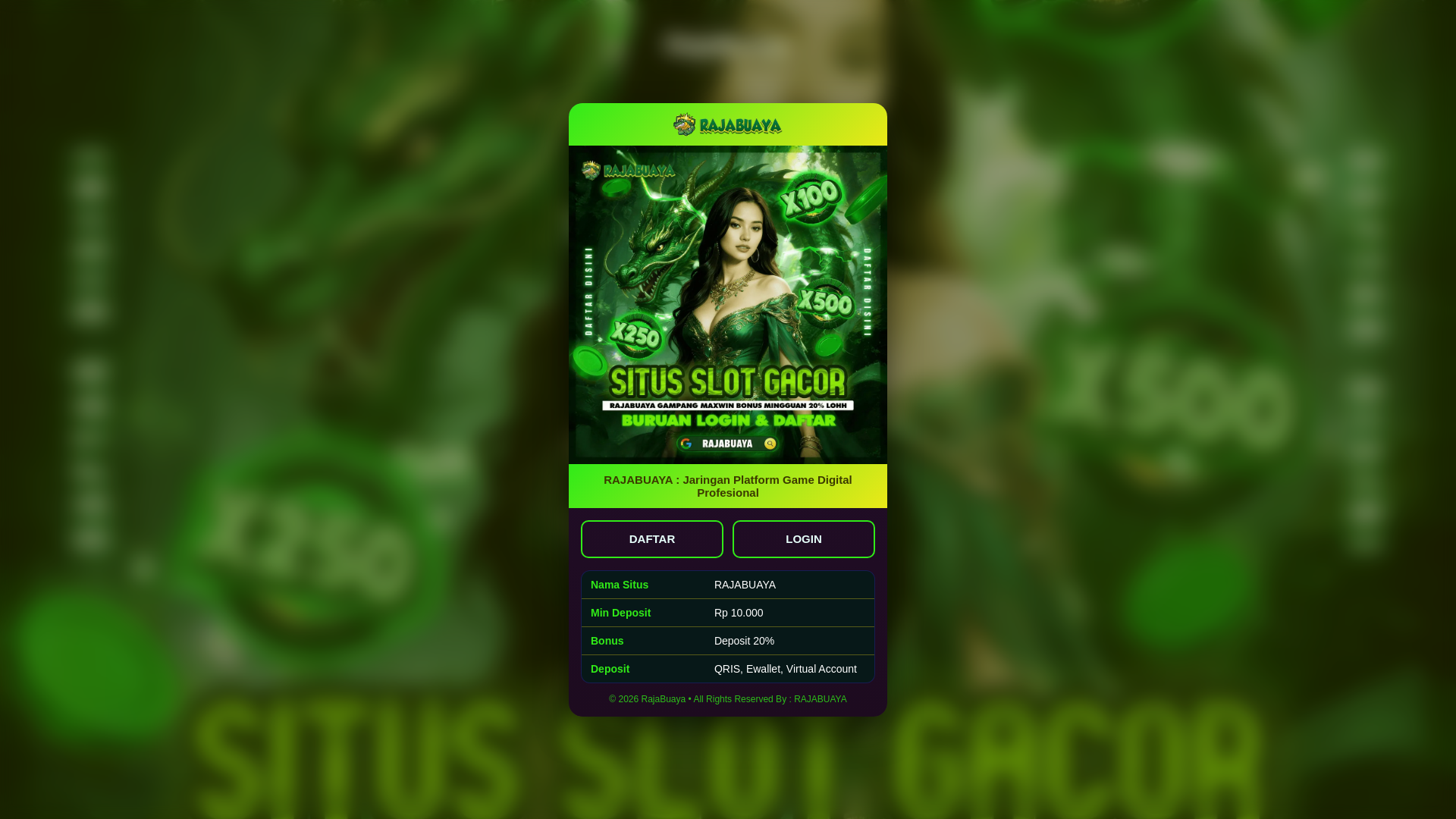 website screenshot of https://rajabuaya-gcu-works-news.pages.dev/