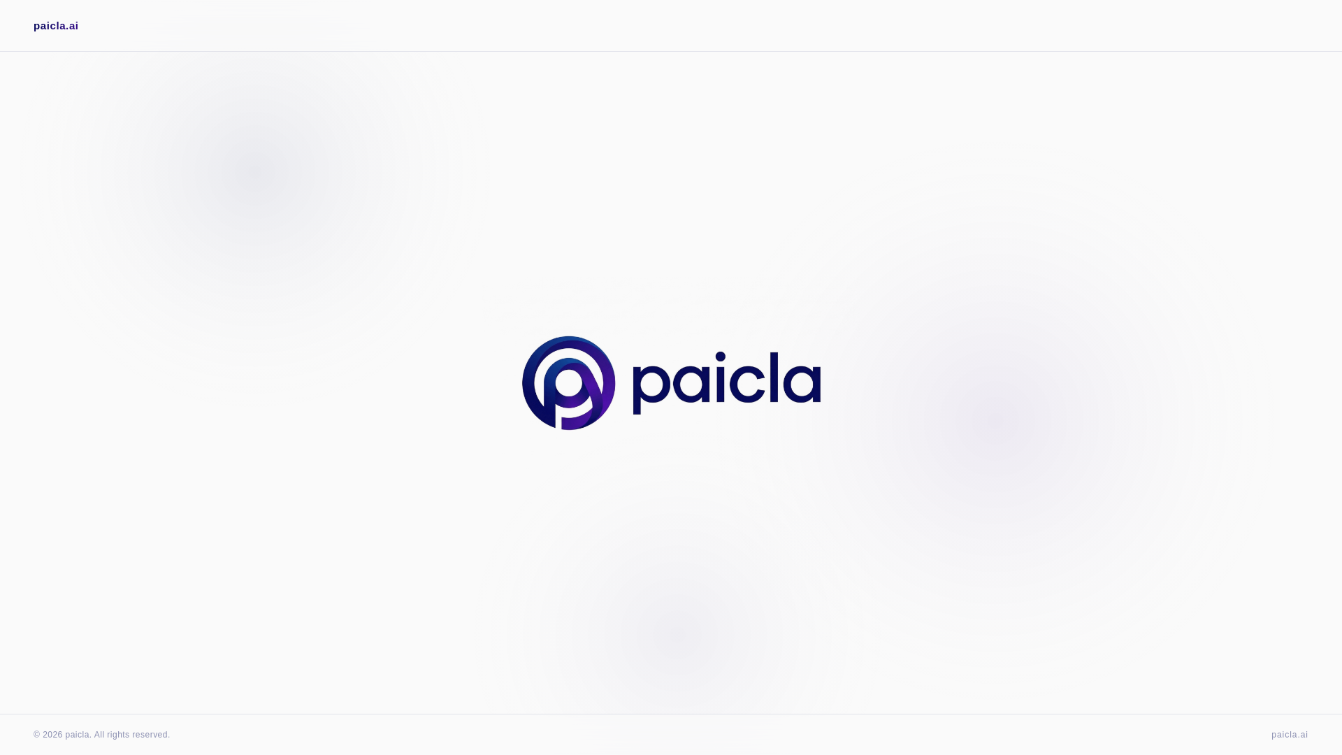 website screenshot of https://paiclaconsulting.com/