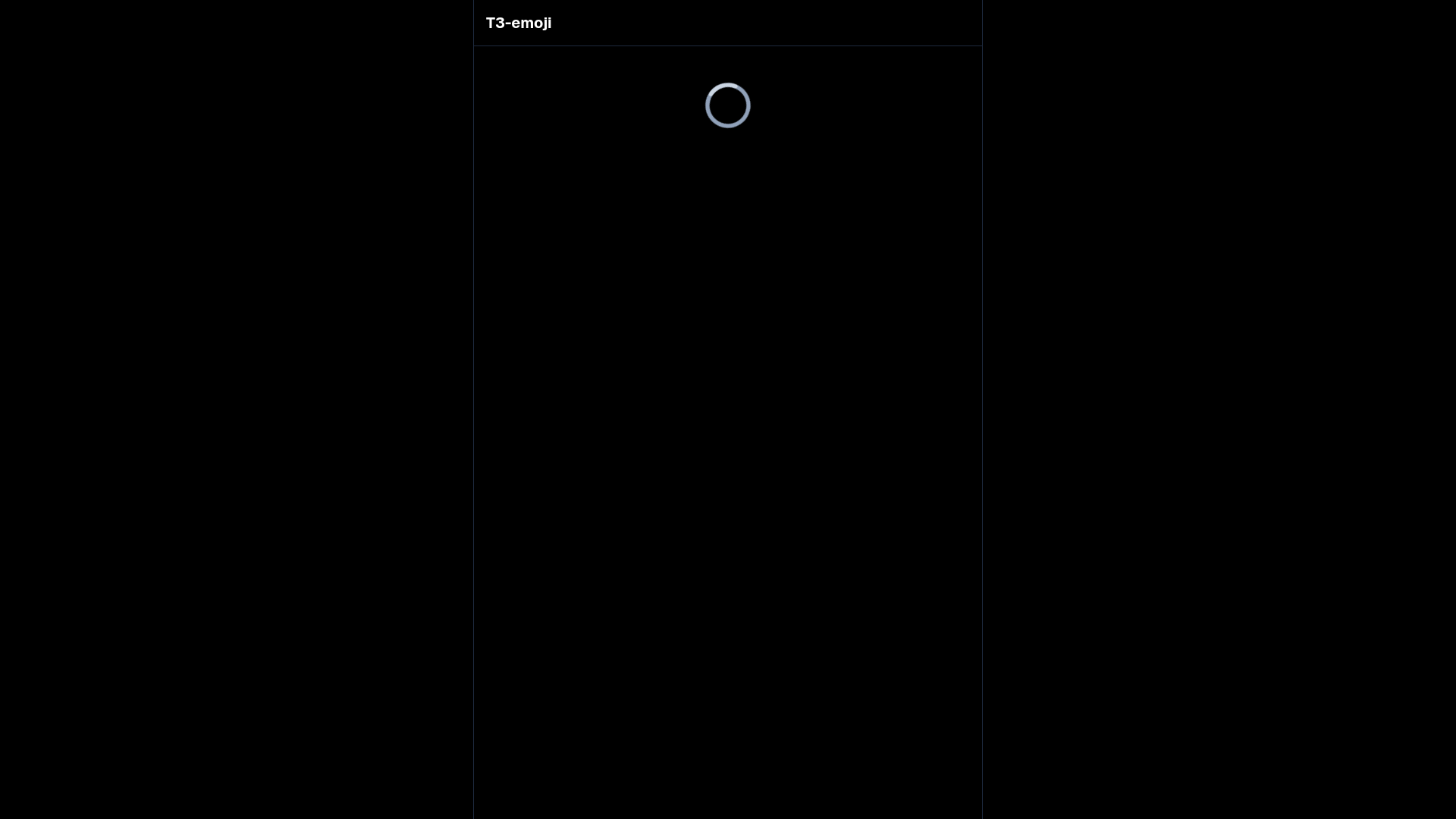 website screenshot of https://emojiwitter.win/