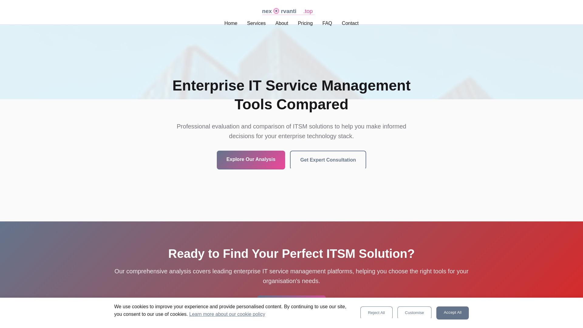 website screenshot of https://nexorvanti.top/